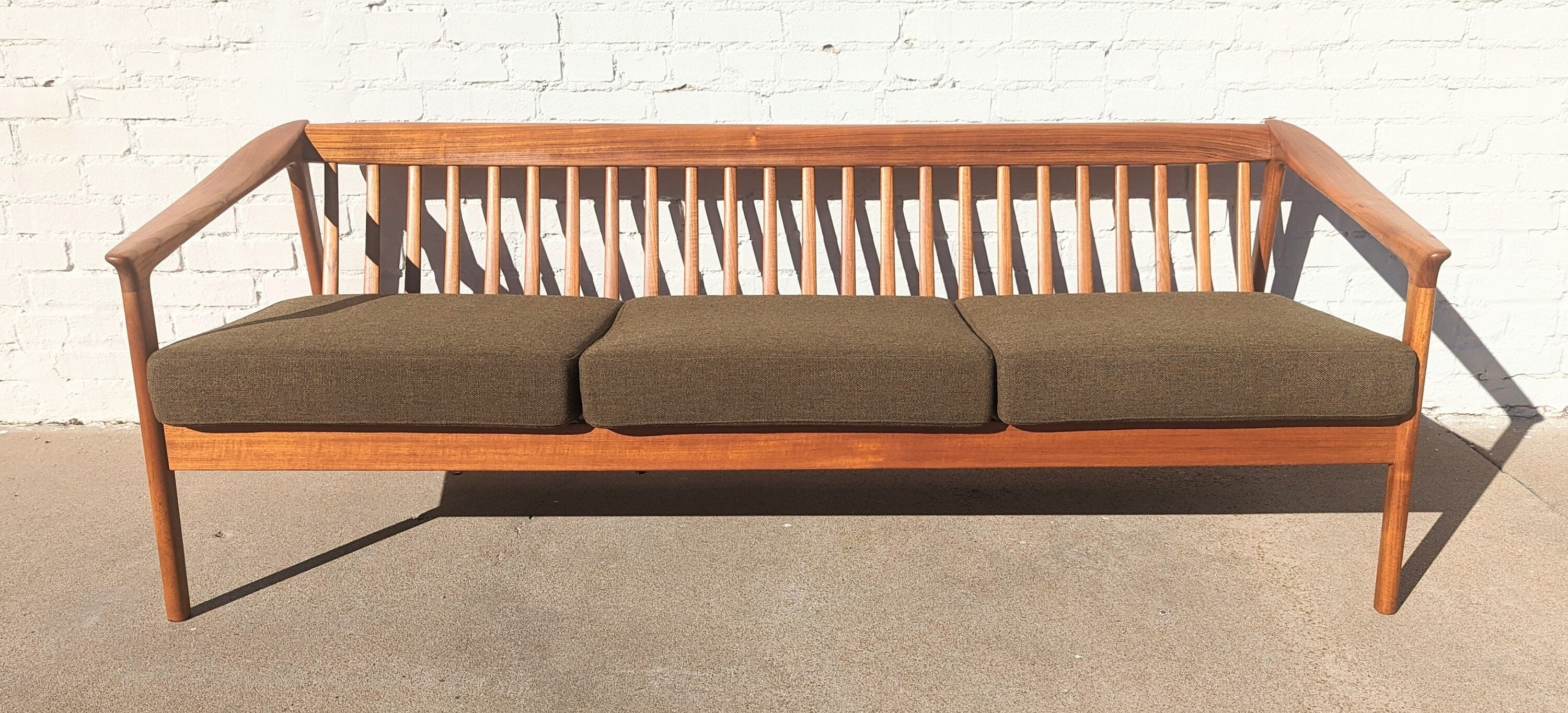 Mid Century Danish Modern Folke Ohlsson Sofa for Bodafors