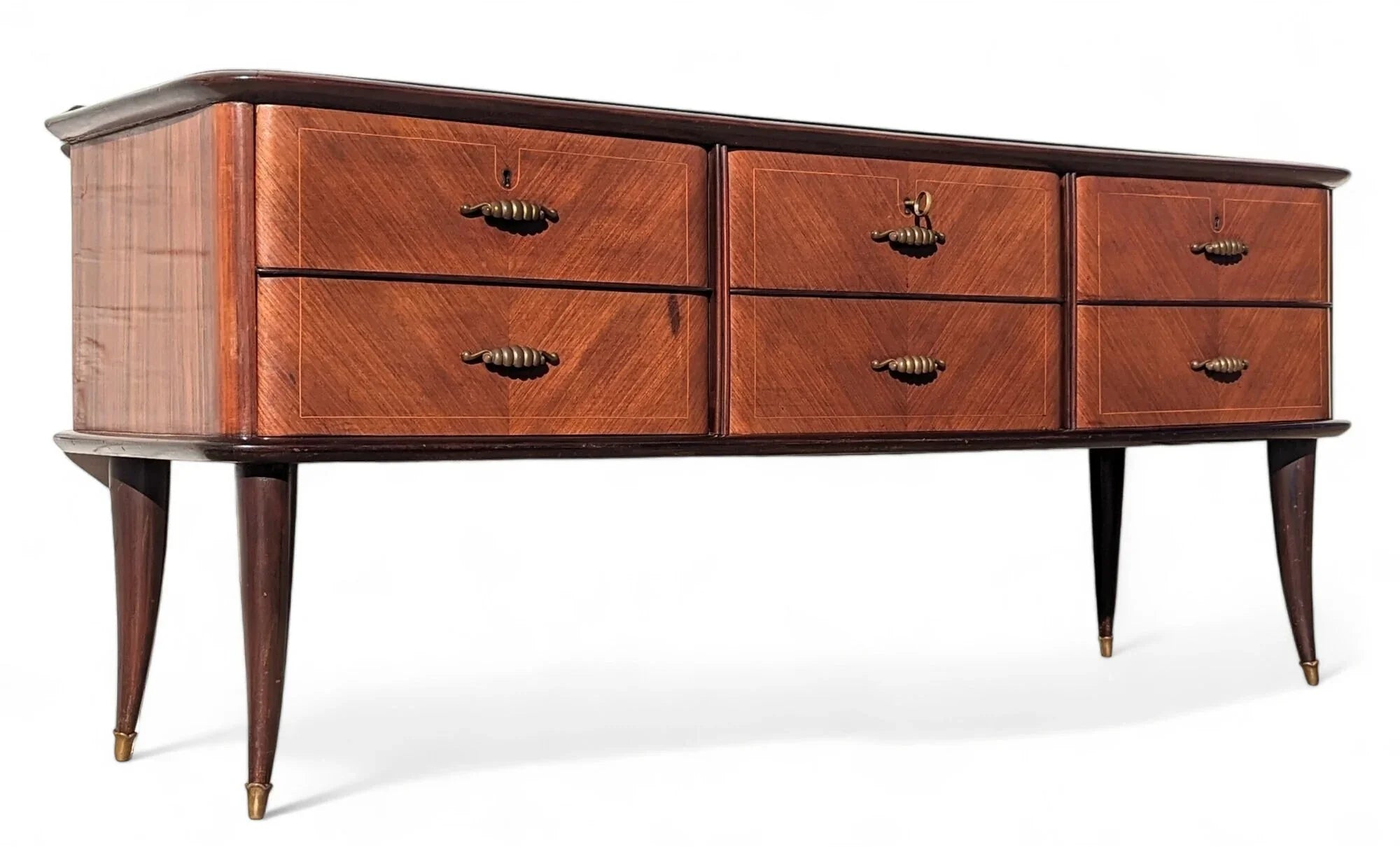 Mid Century Italian Modern Dresser Style of Paolo Buffa