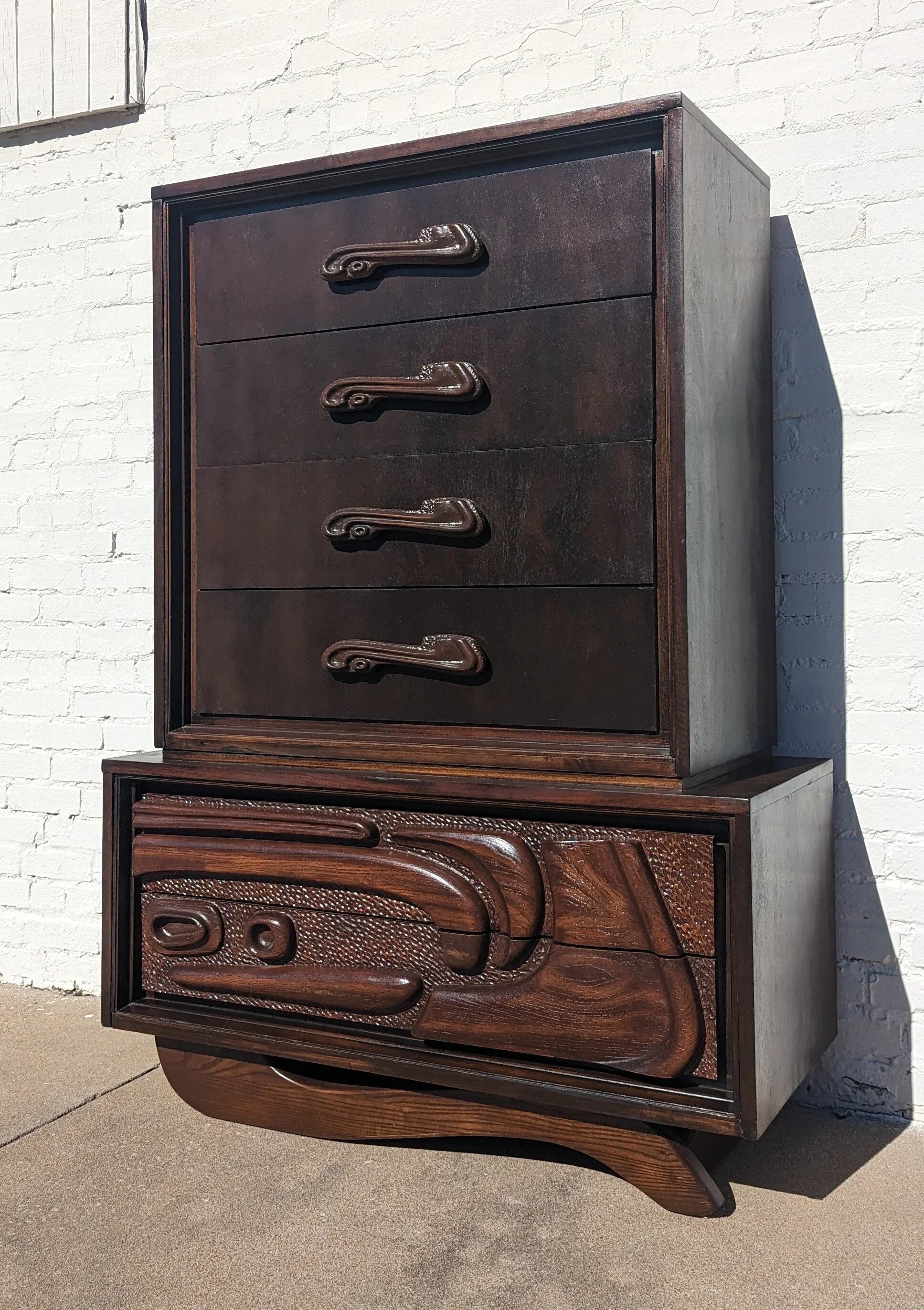 Mid Century Modern Pulaski Oceanic Dresser