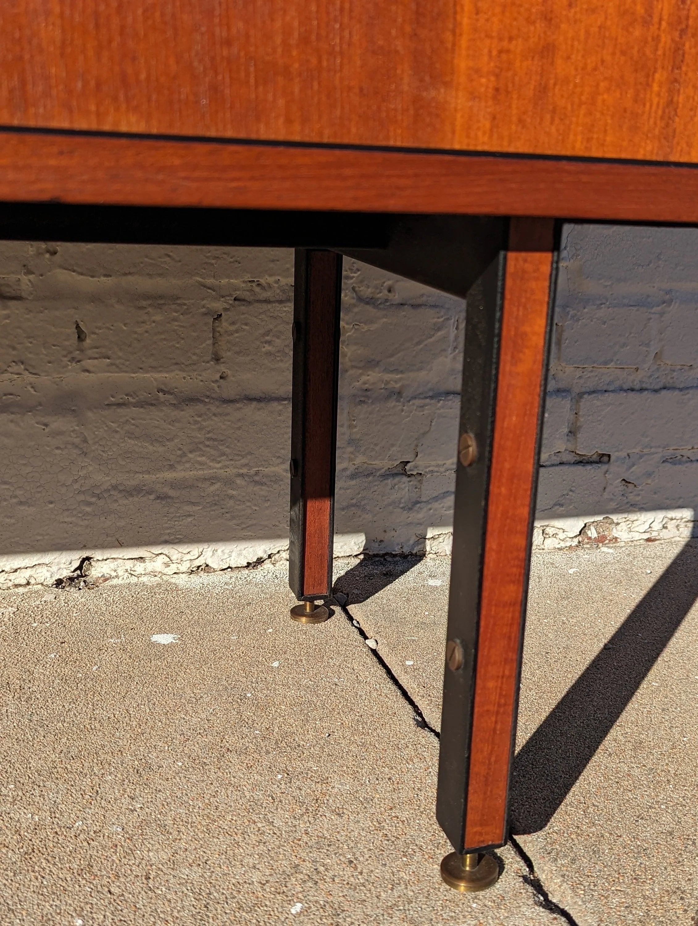 Mid Century Italian Modern Teak Dresser