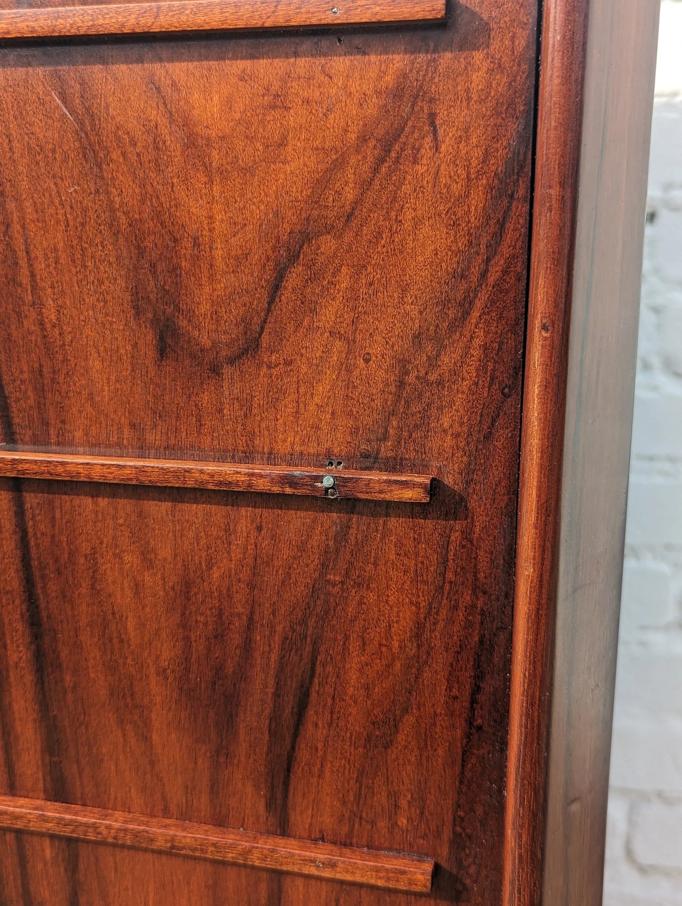 Mid Century Italian Modern Rosewood Cabinet