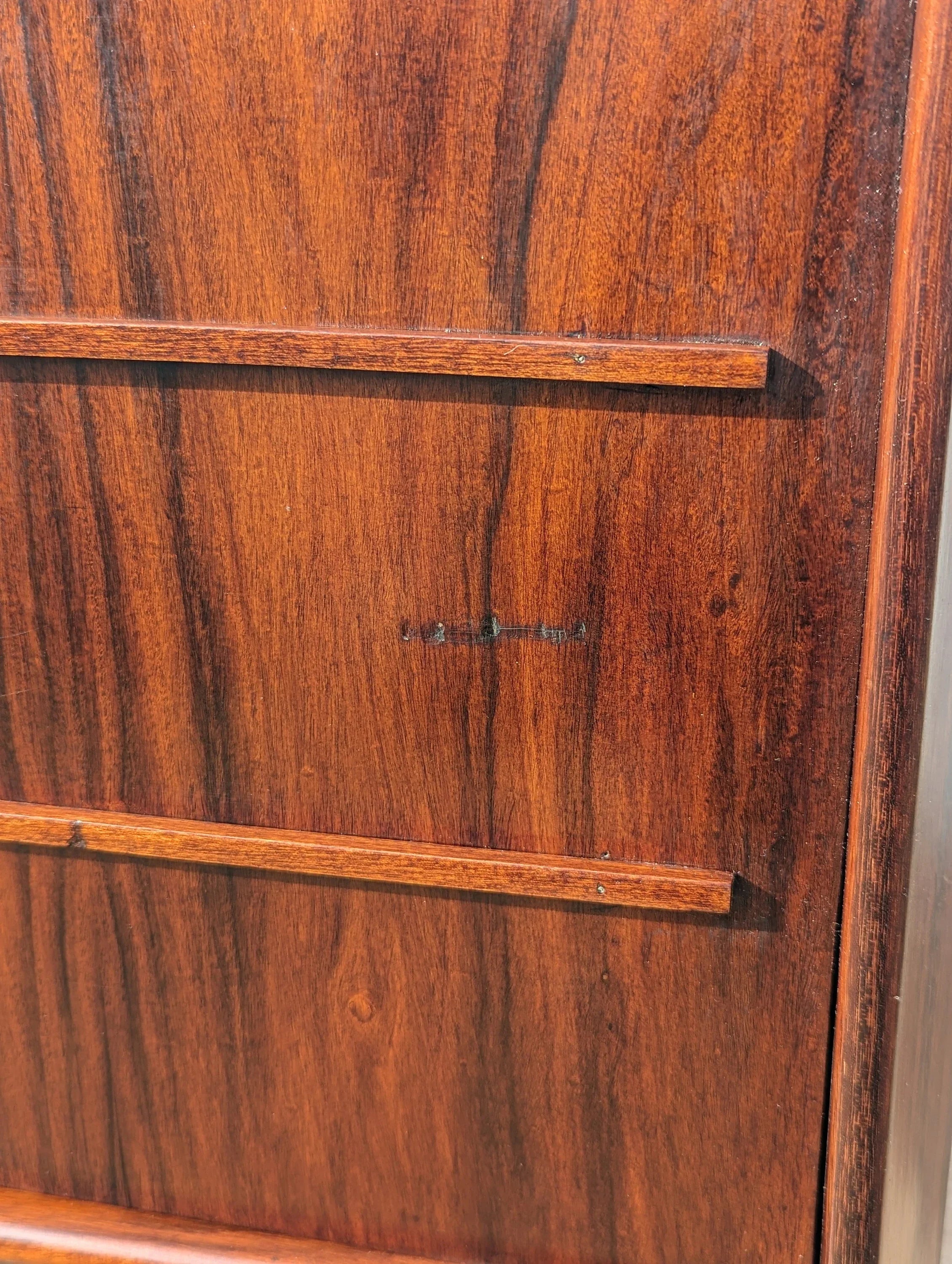 Mid Century Italian Modern Rosewood Cabinet