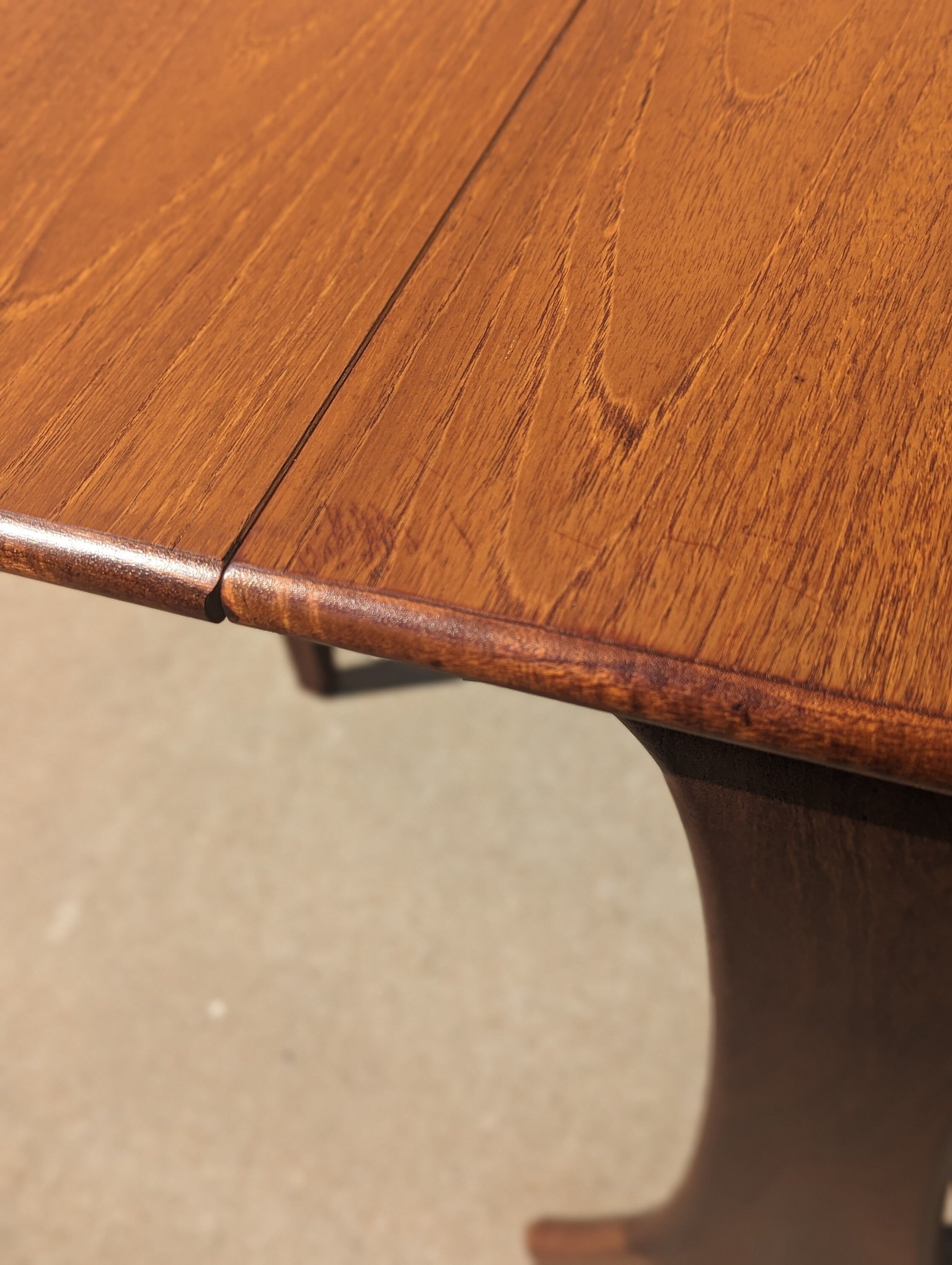 Mid Century Modern G Plan Drop Leaf Dining Table