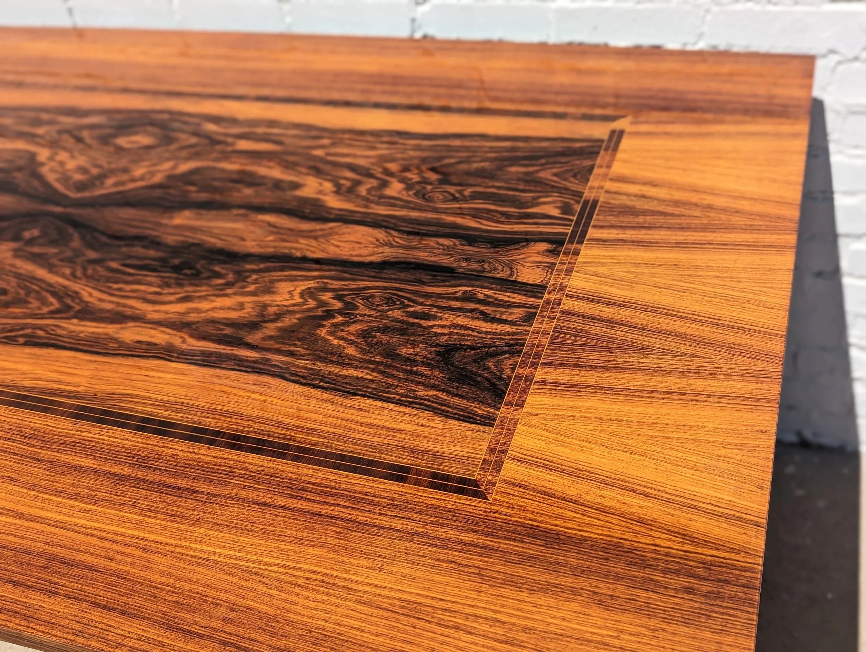 Mid-Century French Modern Lacquered Dining Table