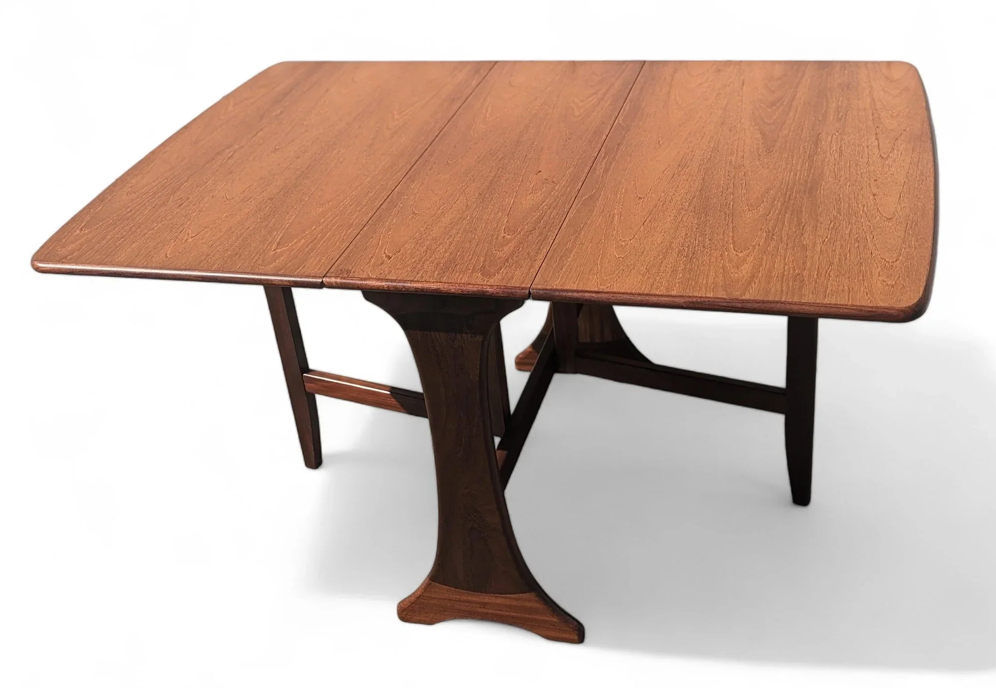 Mid Century Modern G Plan Drop Leaf Dining Table