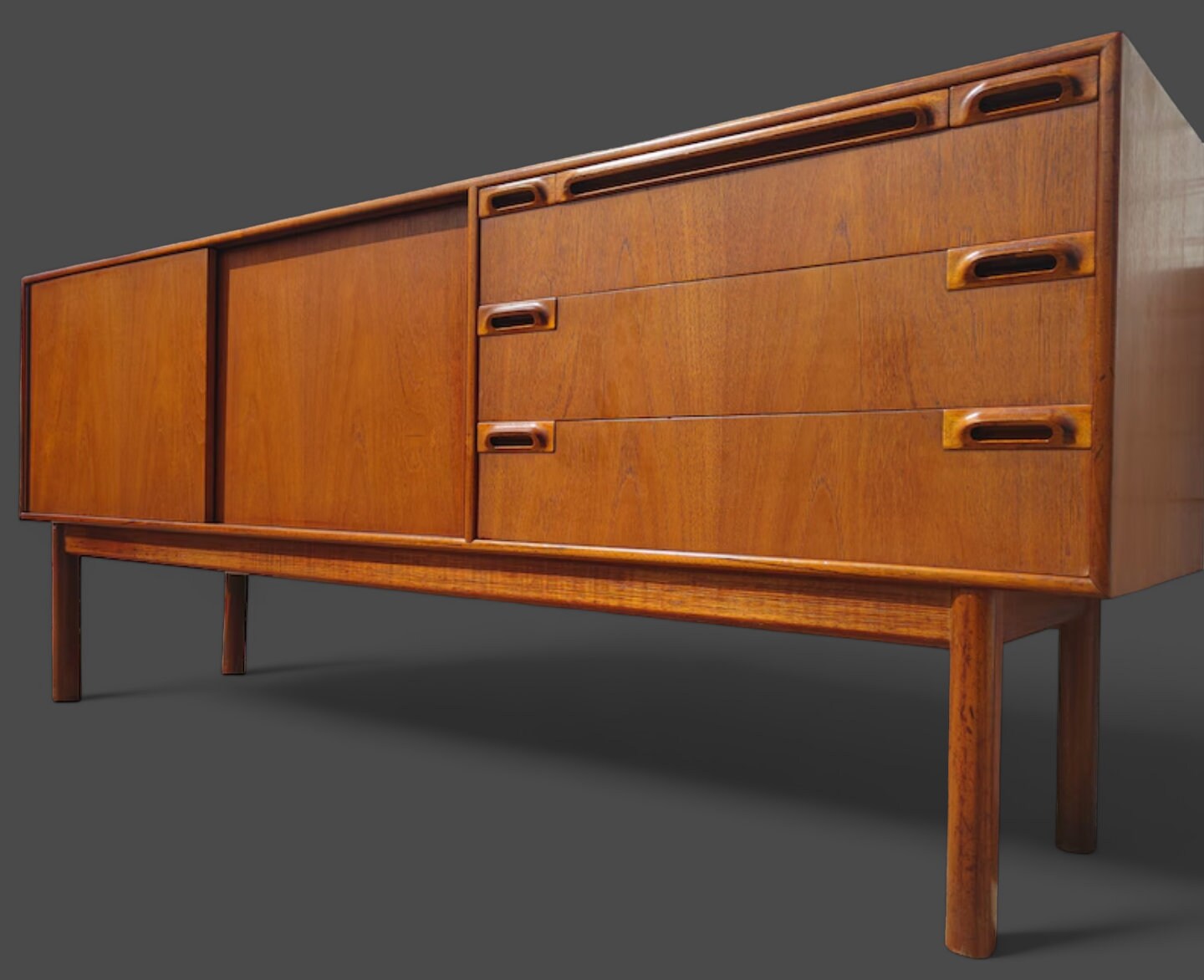 Mid Century English Modern Sideboard by McIntosh