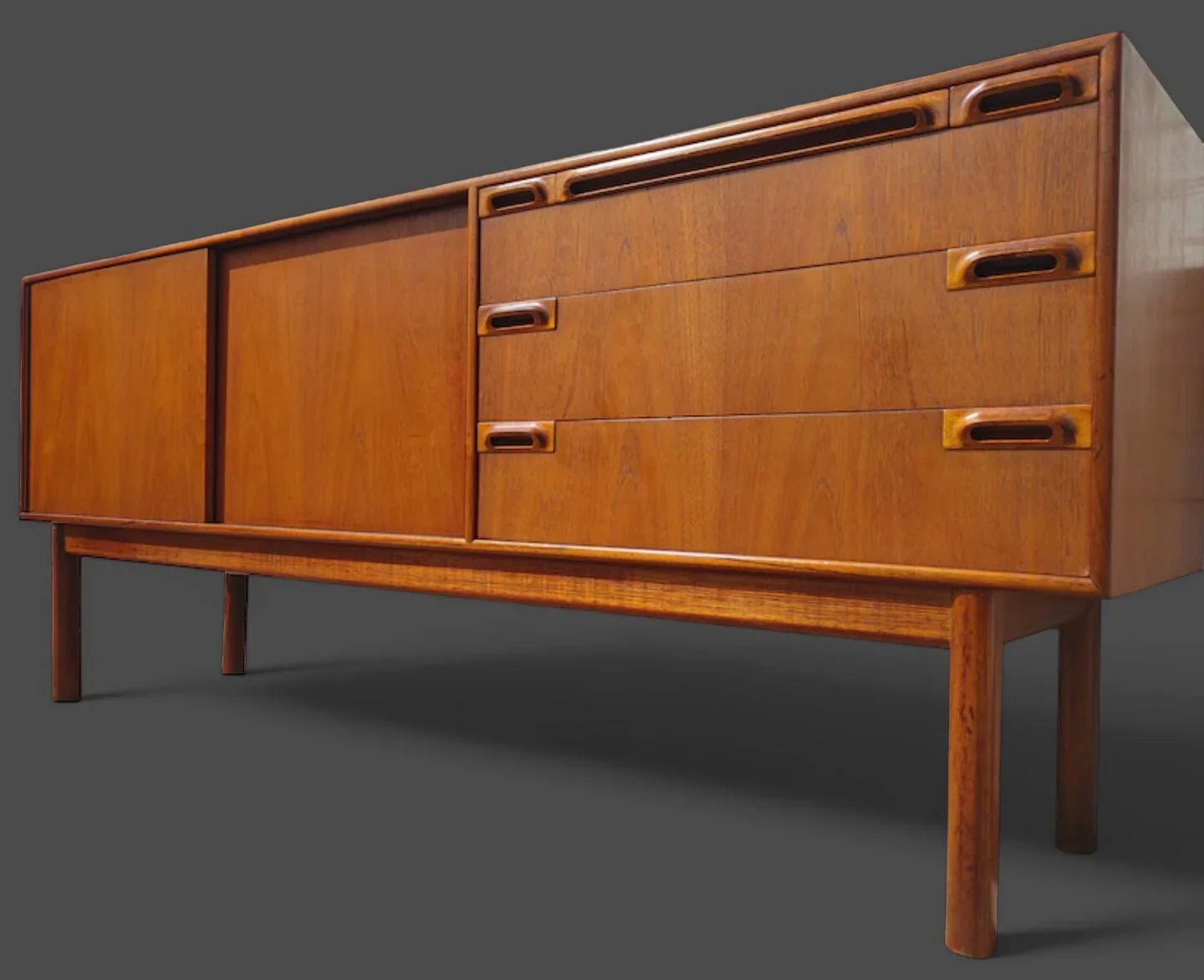 Mid Century English Modern Sideboard by McIntosh