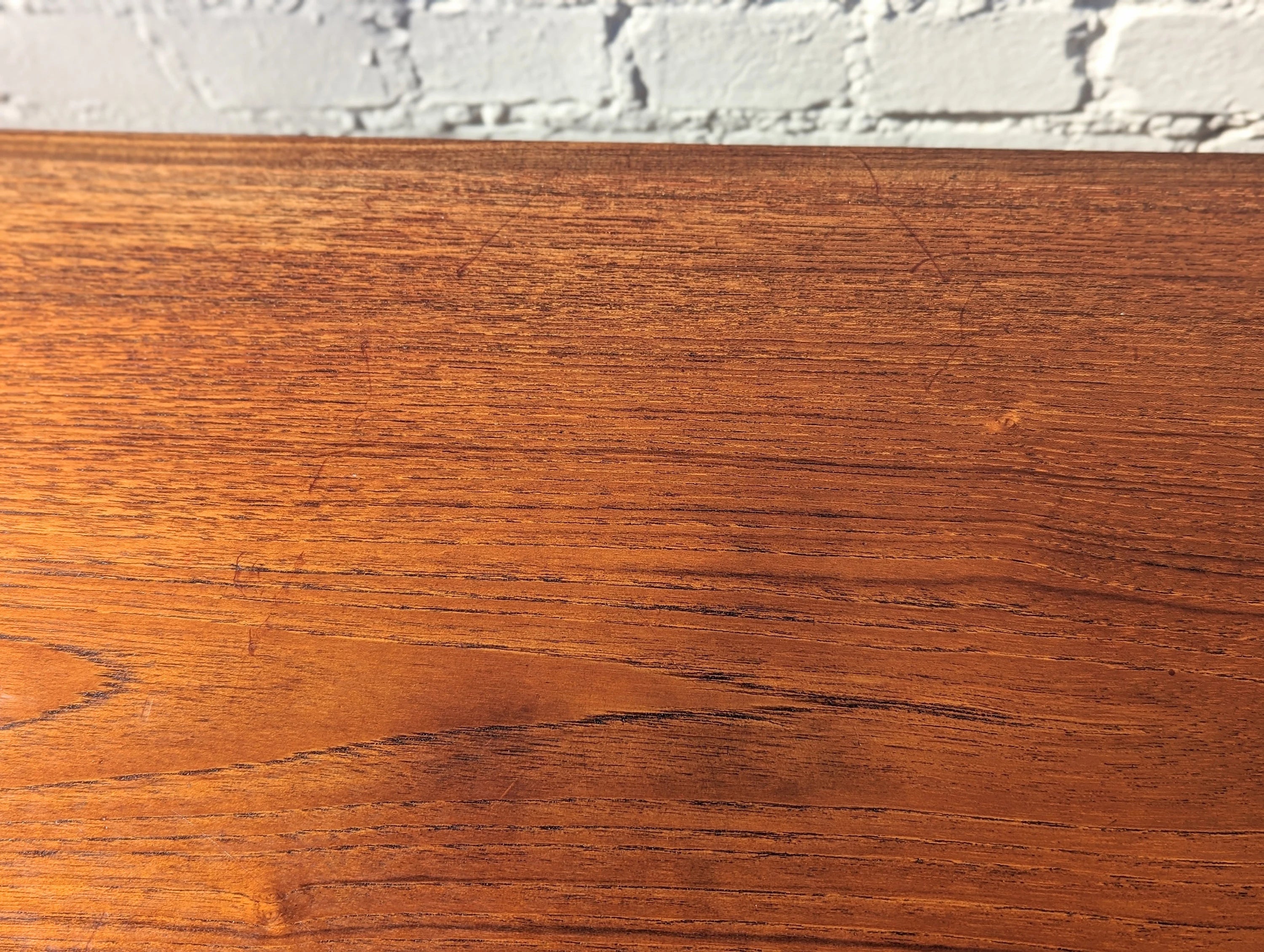 Mid Century Danish Modern Teak Extension Dining Table