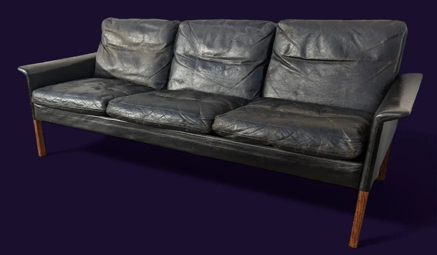 Mid Century Danish Modern Hans Olsen C/S Mobler Sofa