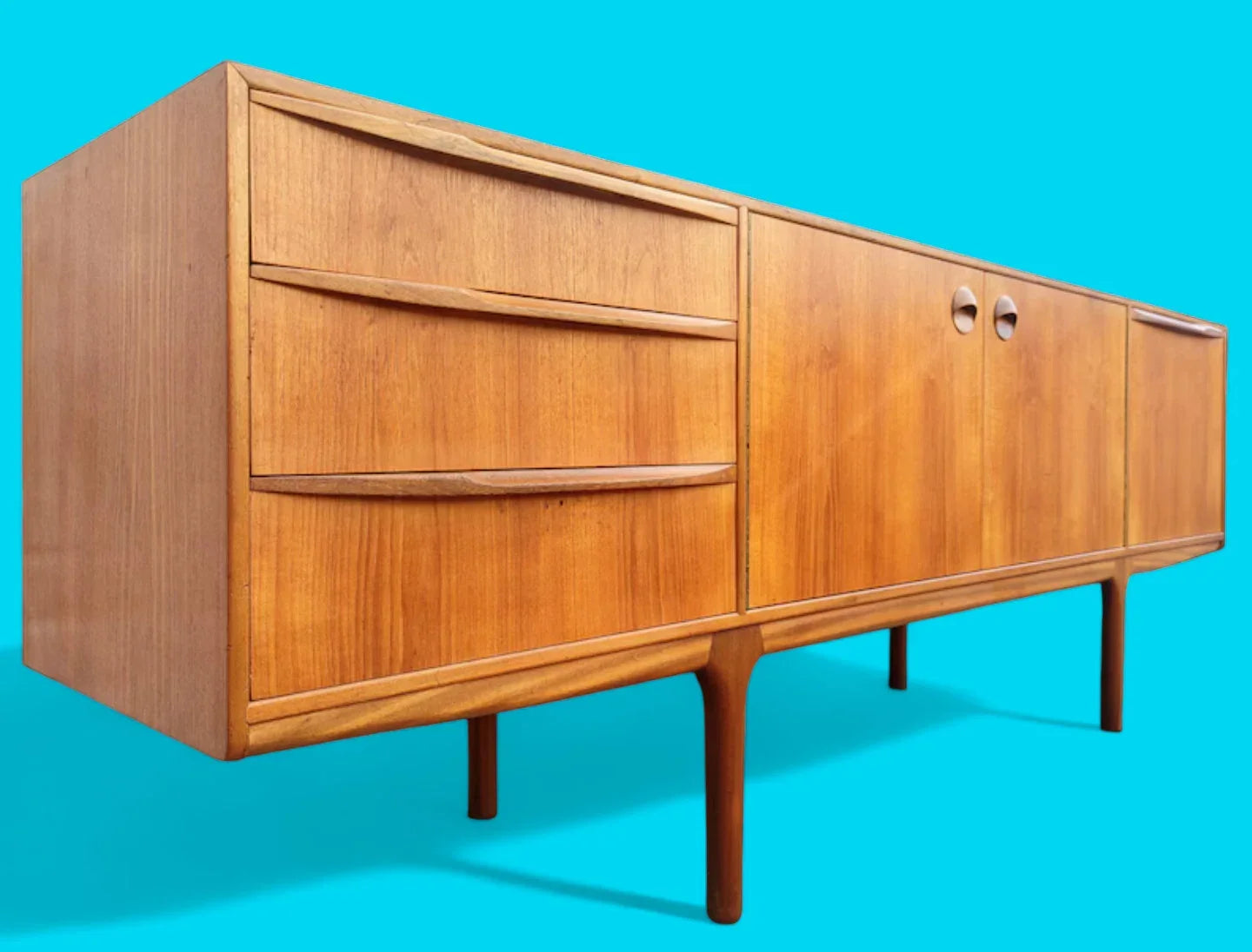 Mid Century Modern McIntosh Teak Sideboards