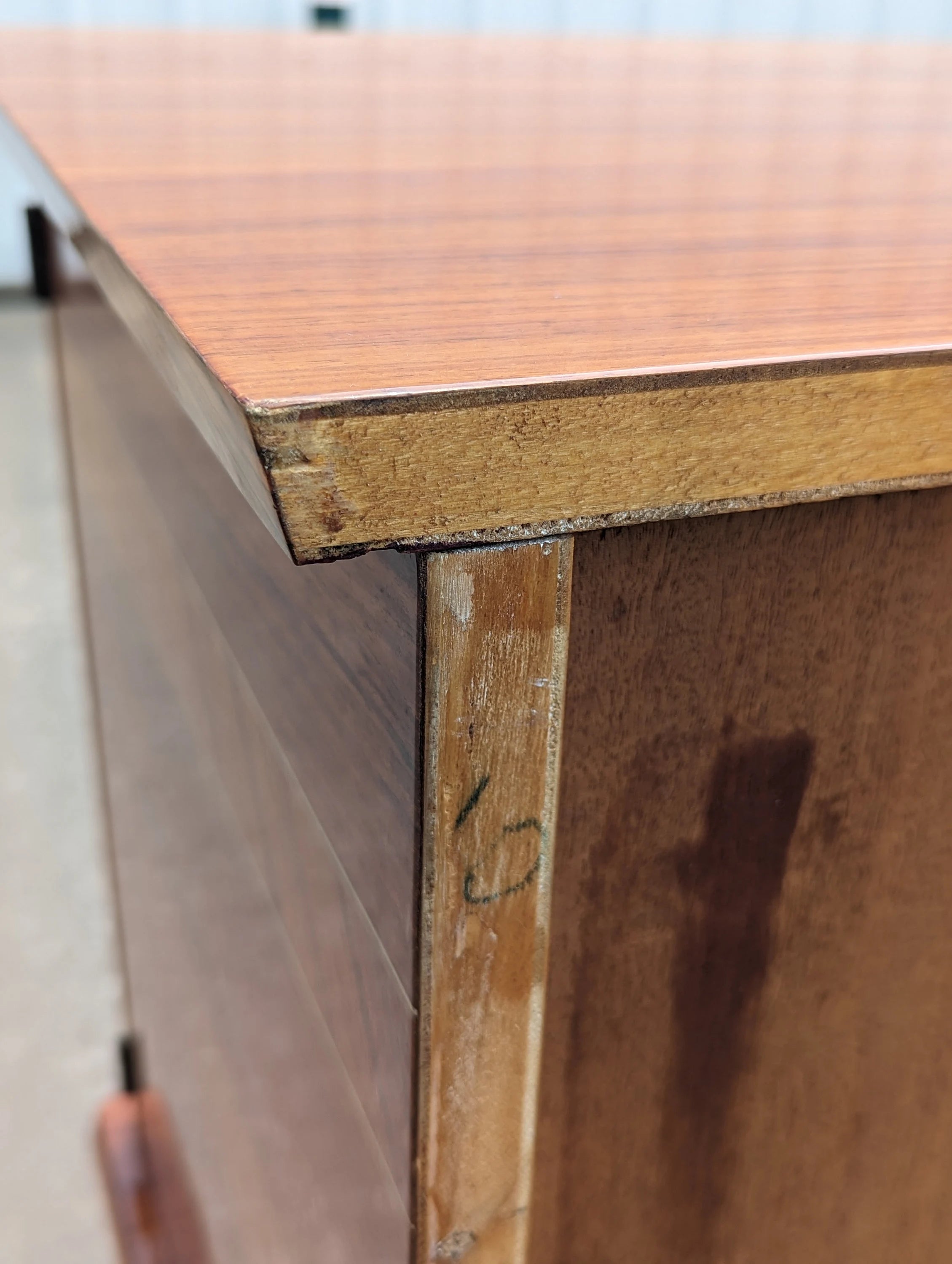 Mid Century French Modern Lacquered Sideboard