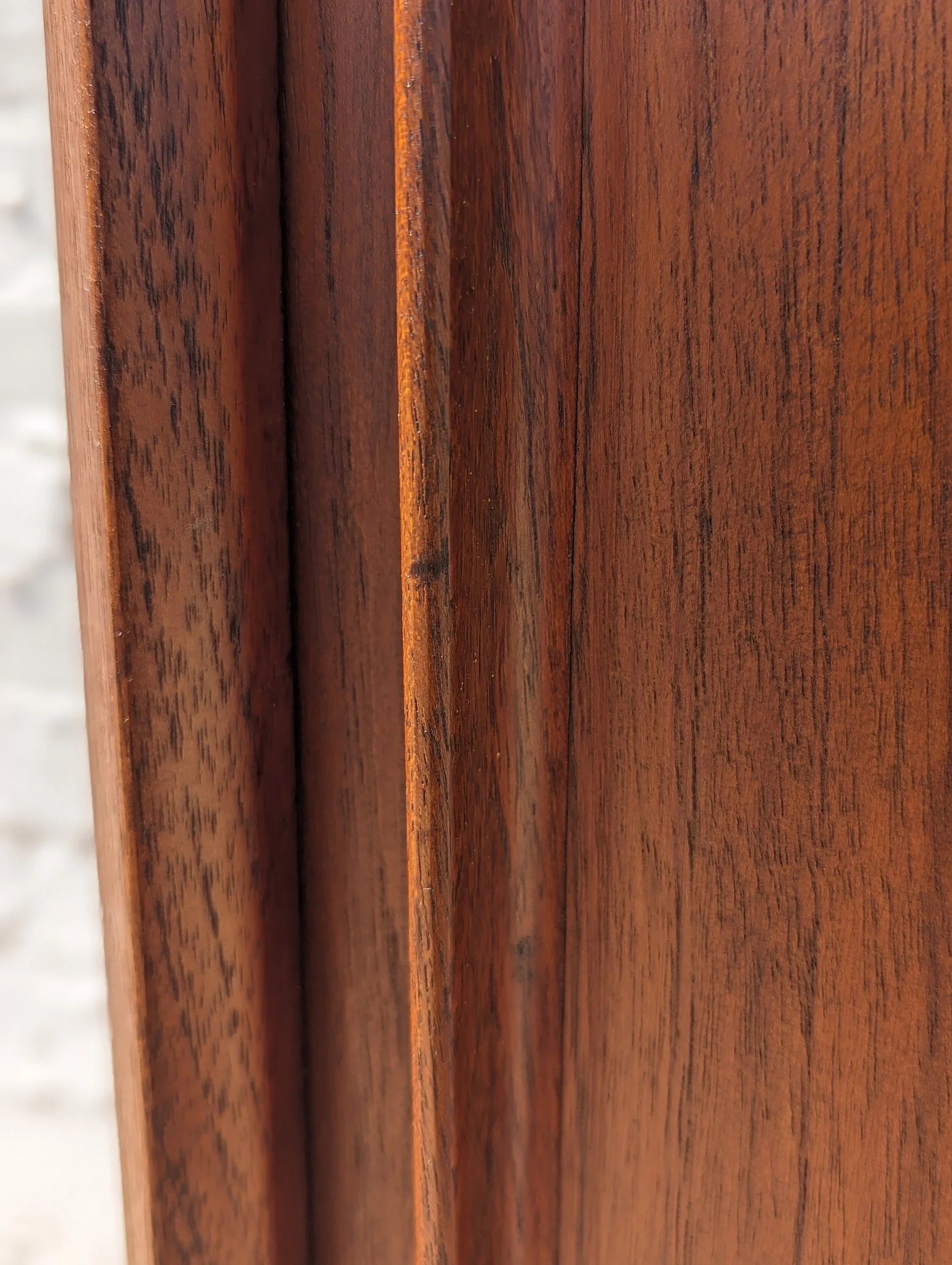 Mid Century Modern Danish Modern Teak Credenza In the Manner of Arne Vodder