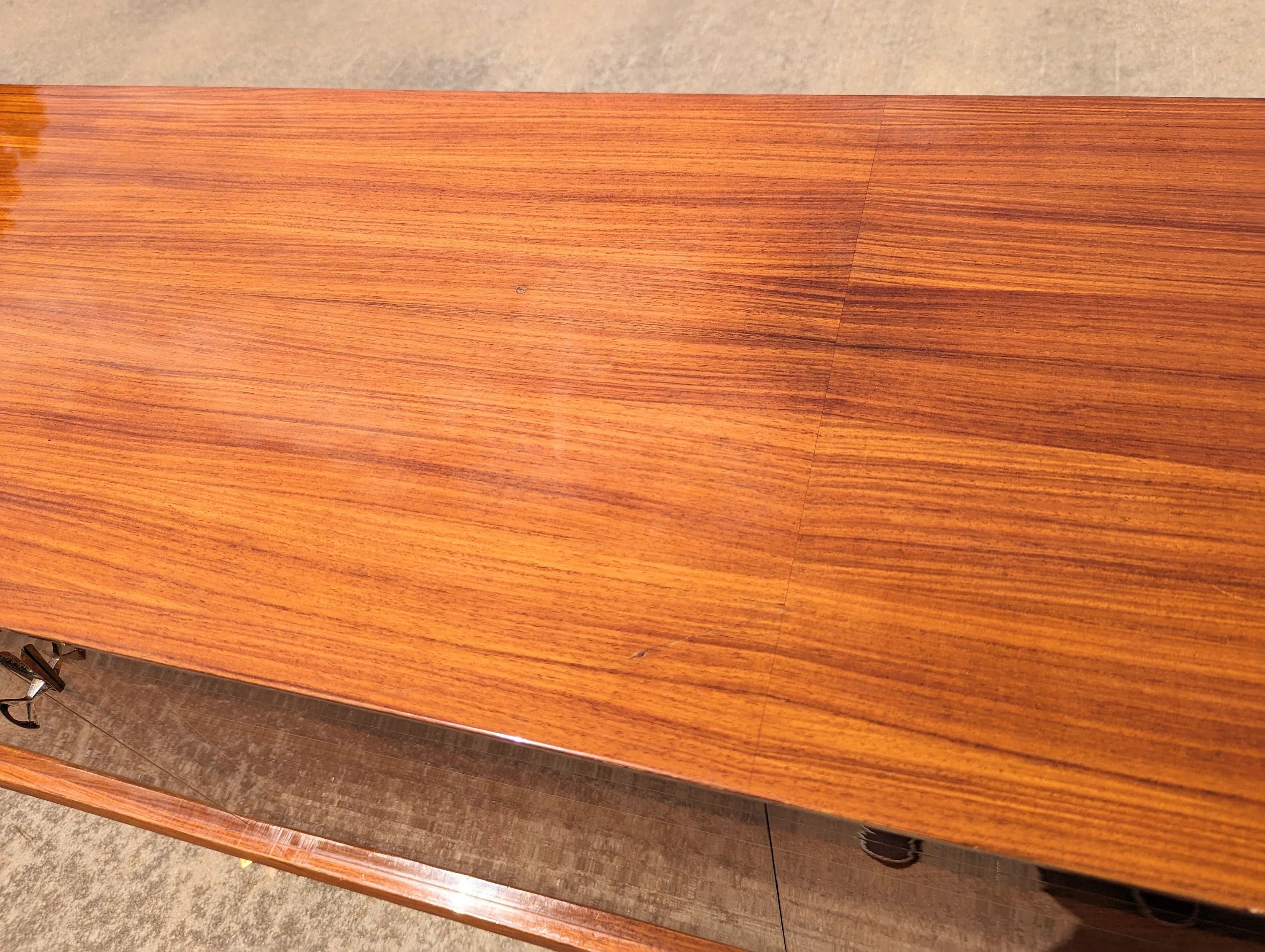 Mid Century French Modern Lacquered Sideboard