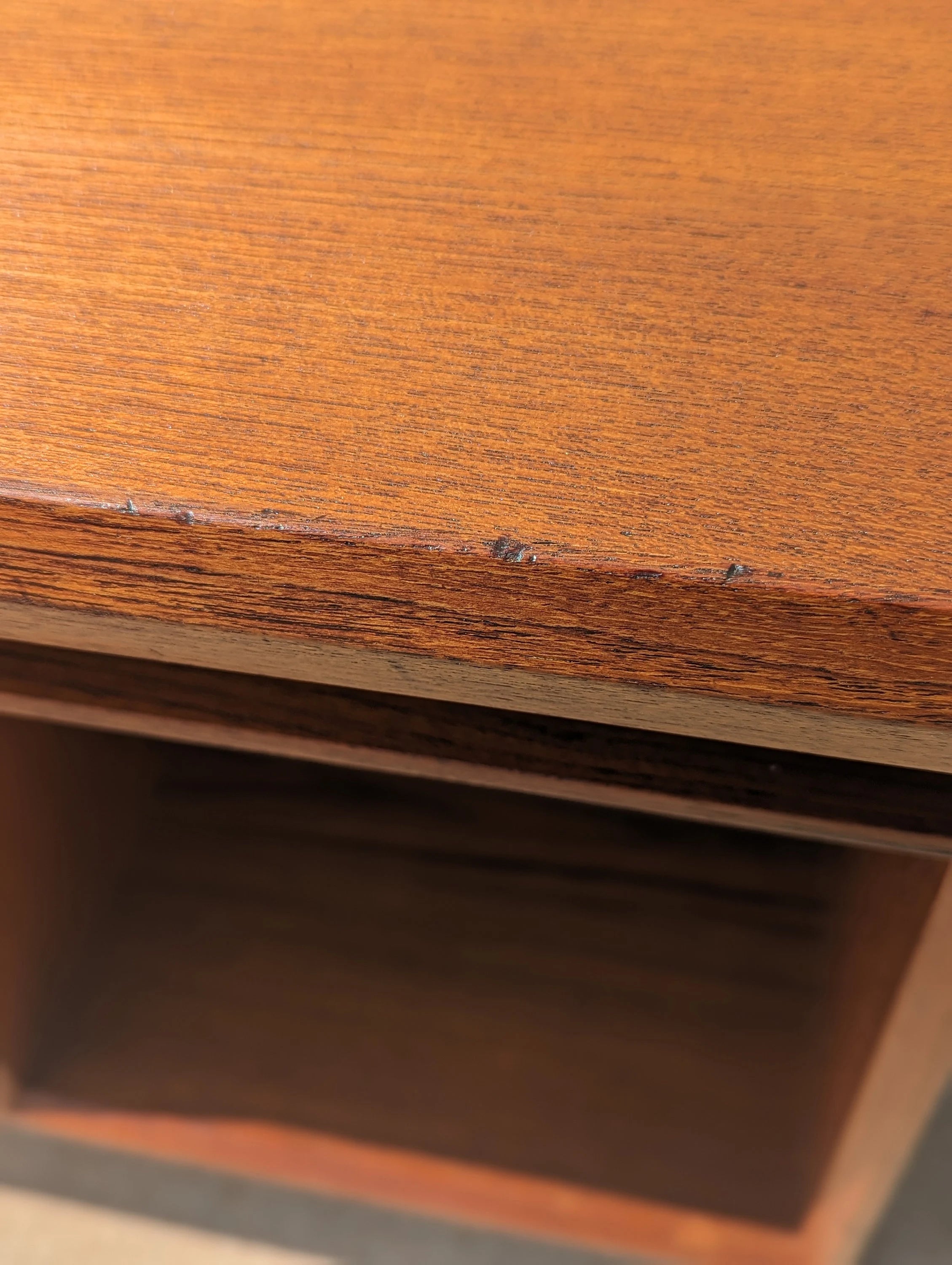 Mid Century Danish Modern Teak Desk