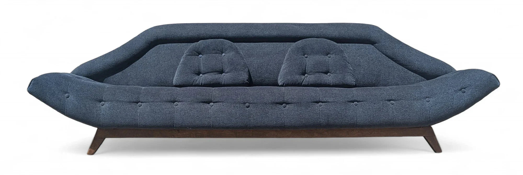 Mid Century Modern Gondola Sofa Inspired by Adrian Pearsall