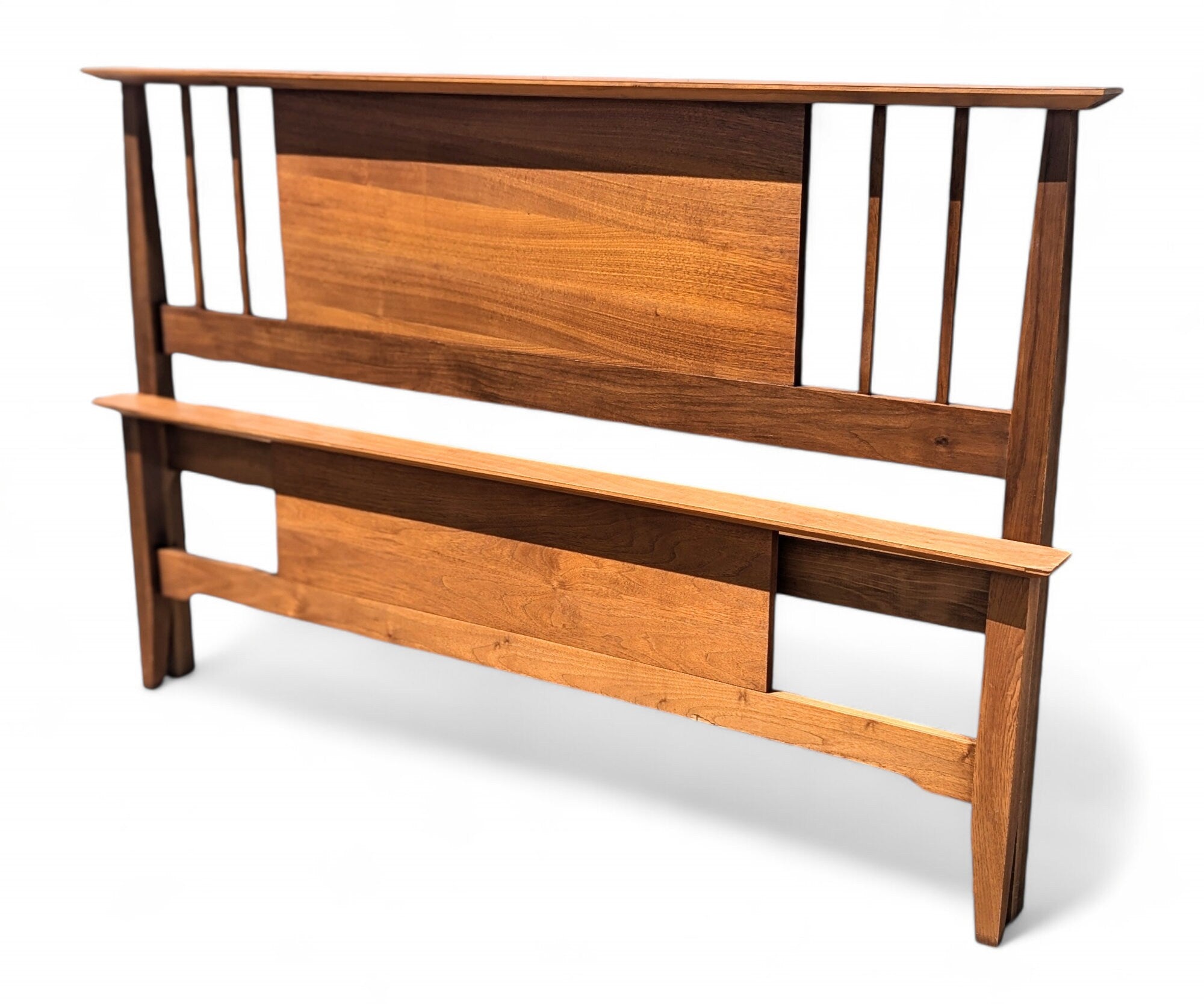 Mid Century Modern Real McCoy Walnut Headboard