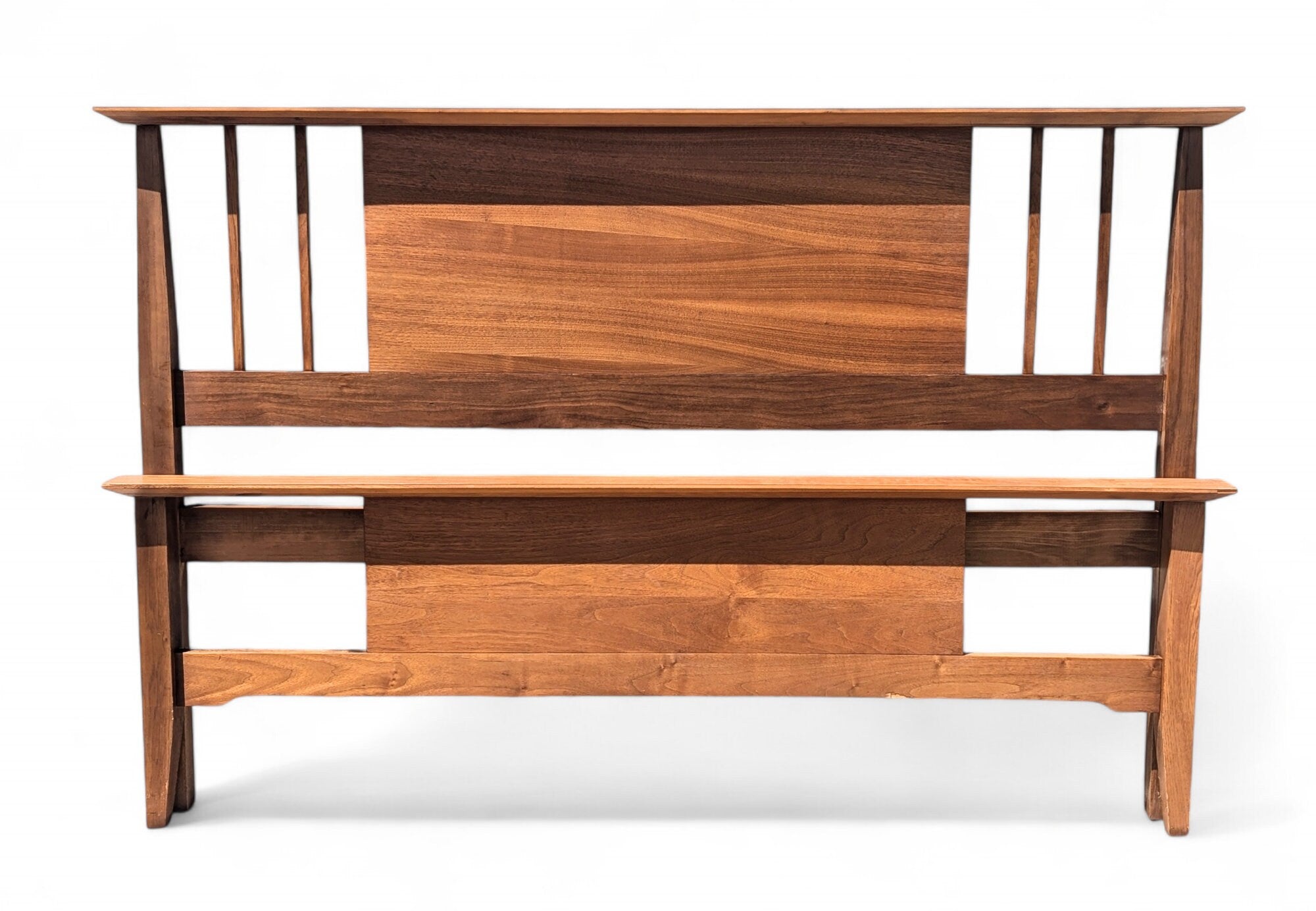 Mid Century Modern Real McCoy Walnut Headboard