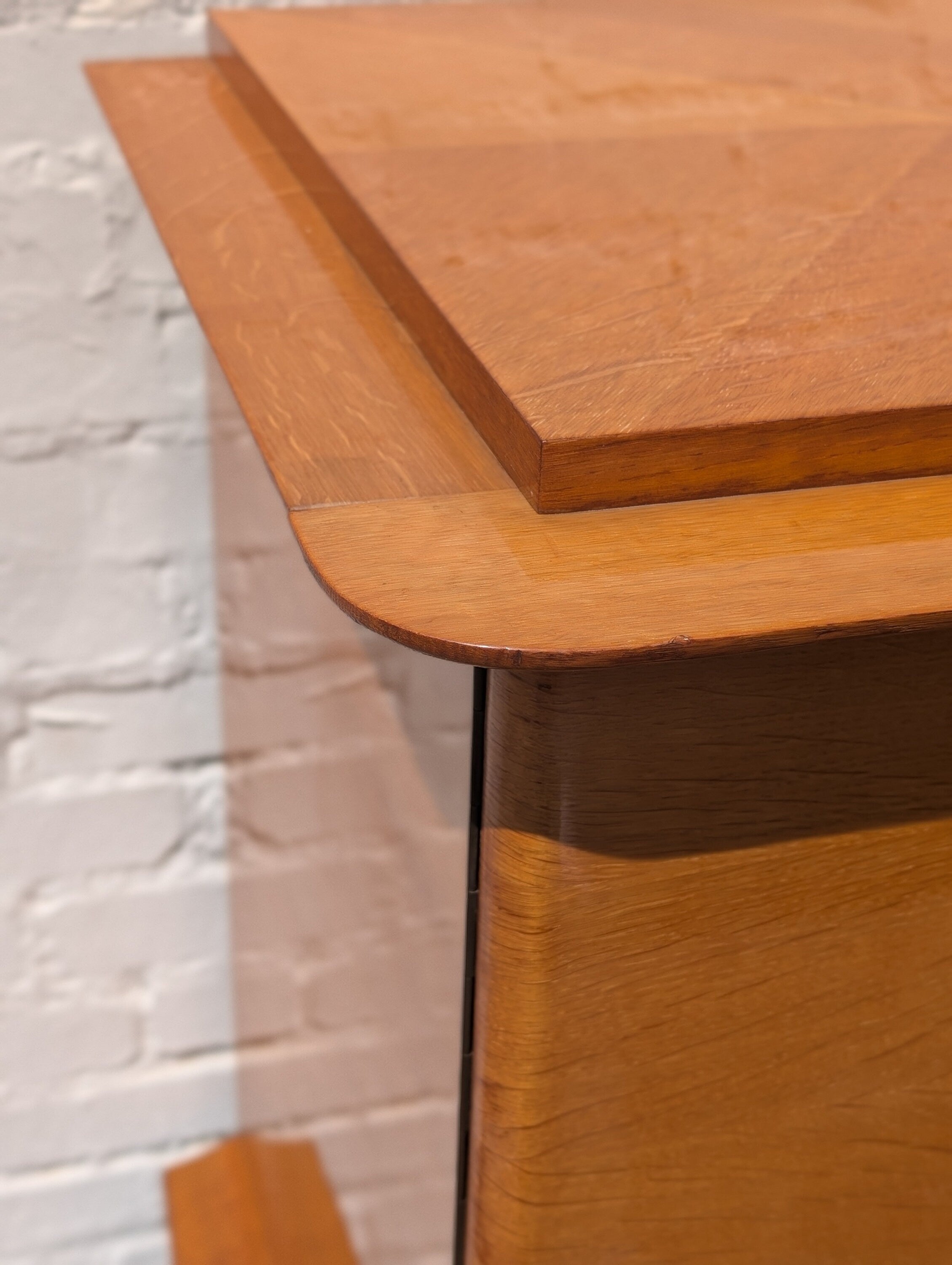 French Modern Lacquered Inlay Sideboard