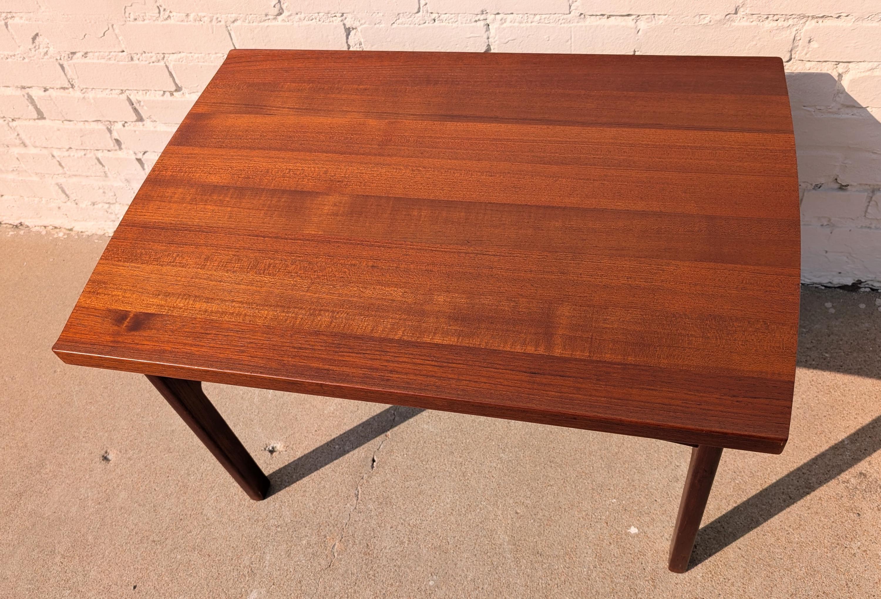 Mid Century Danish Modern Illums Bolighus Teak Side Table