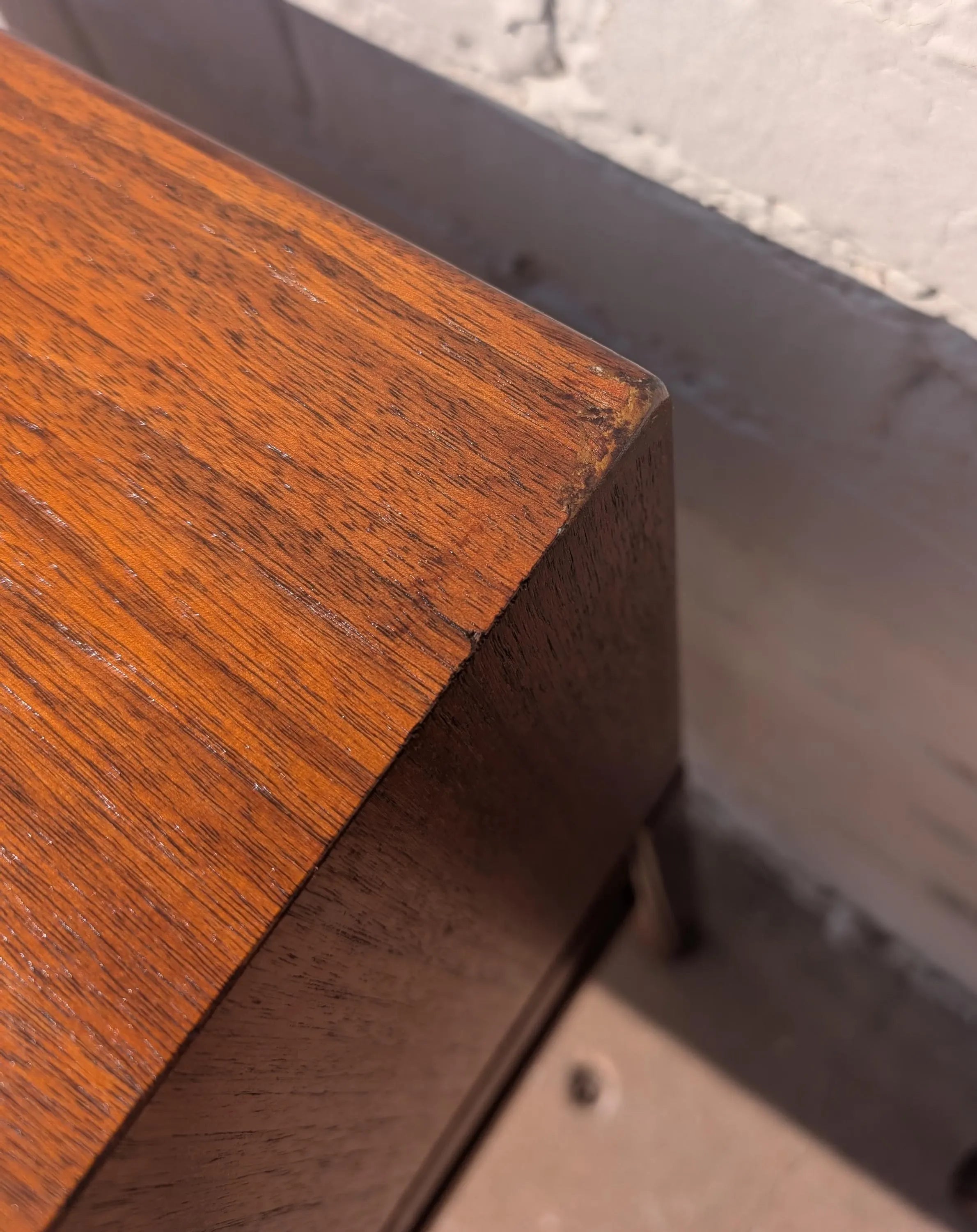 Mid Century Danish Modern Solid Teak Coffee Table by Seffle