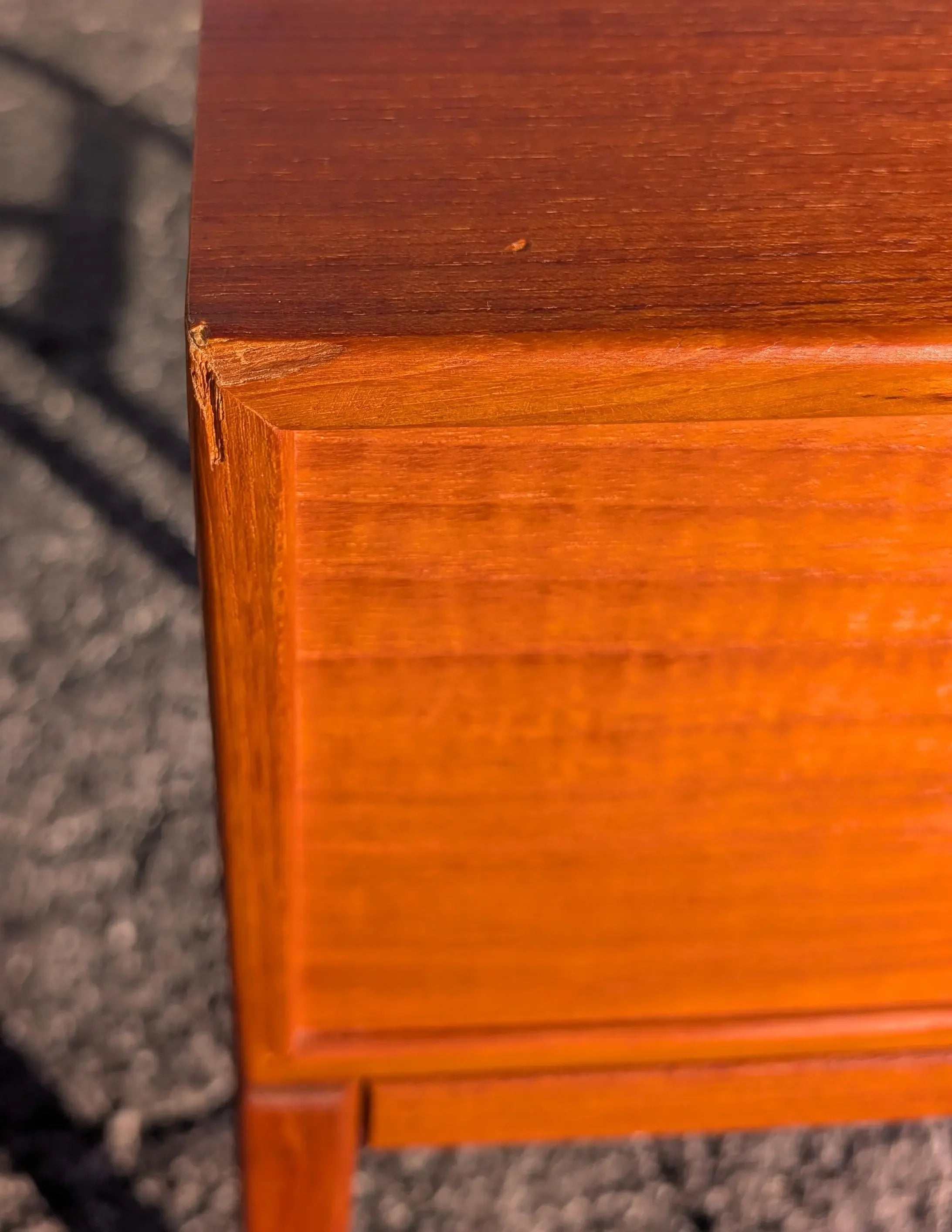 Mid Century Danish Modern Teak Nightstands by Engstrom and Myrstrand