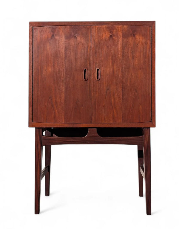 Mid Century Danish Modern Teak Dry Bar by Torbjorn Afdal – Vintage Vault