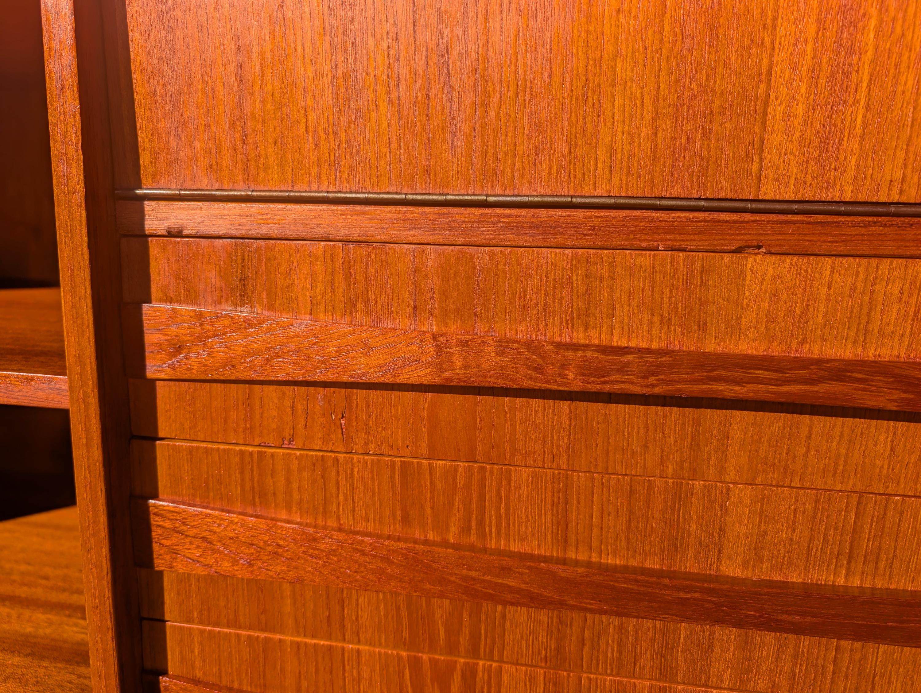 Mid Century Danish Modern Teak Cocktail Cabinet