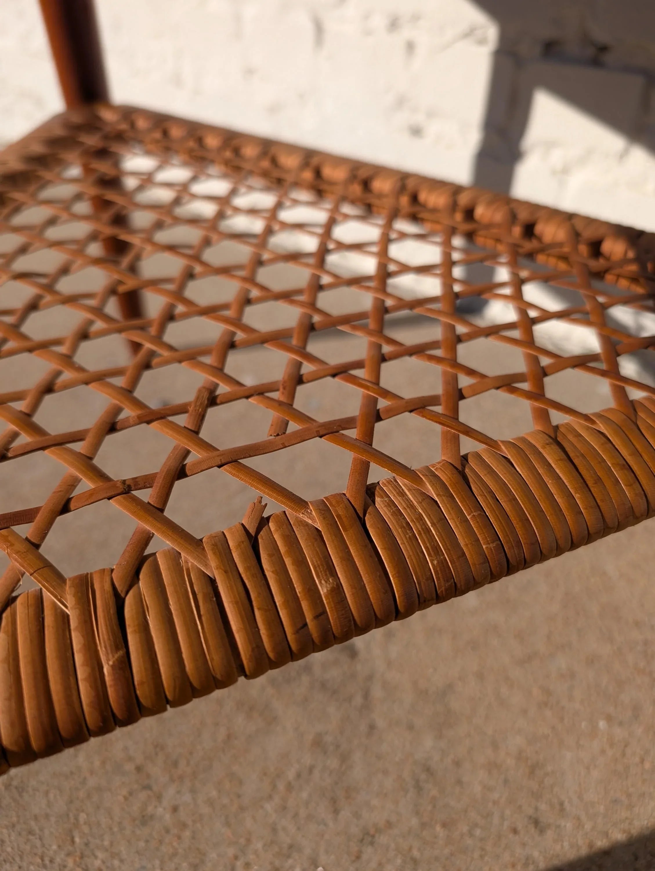 Mid Century Danish Modern Teak Side Table by Poul Jensen