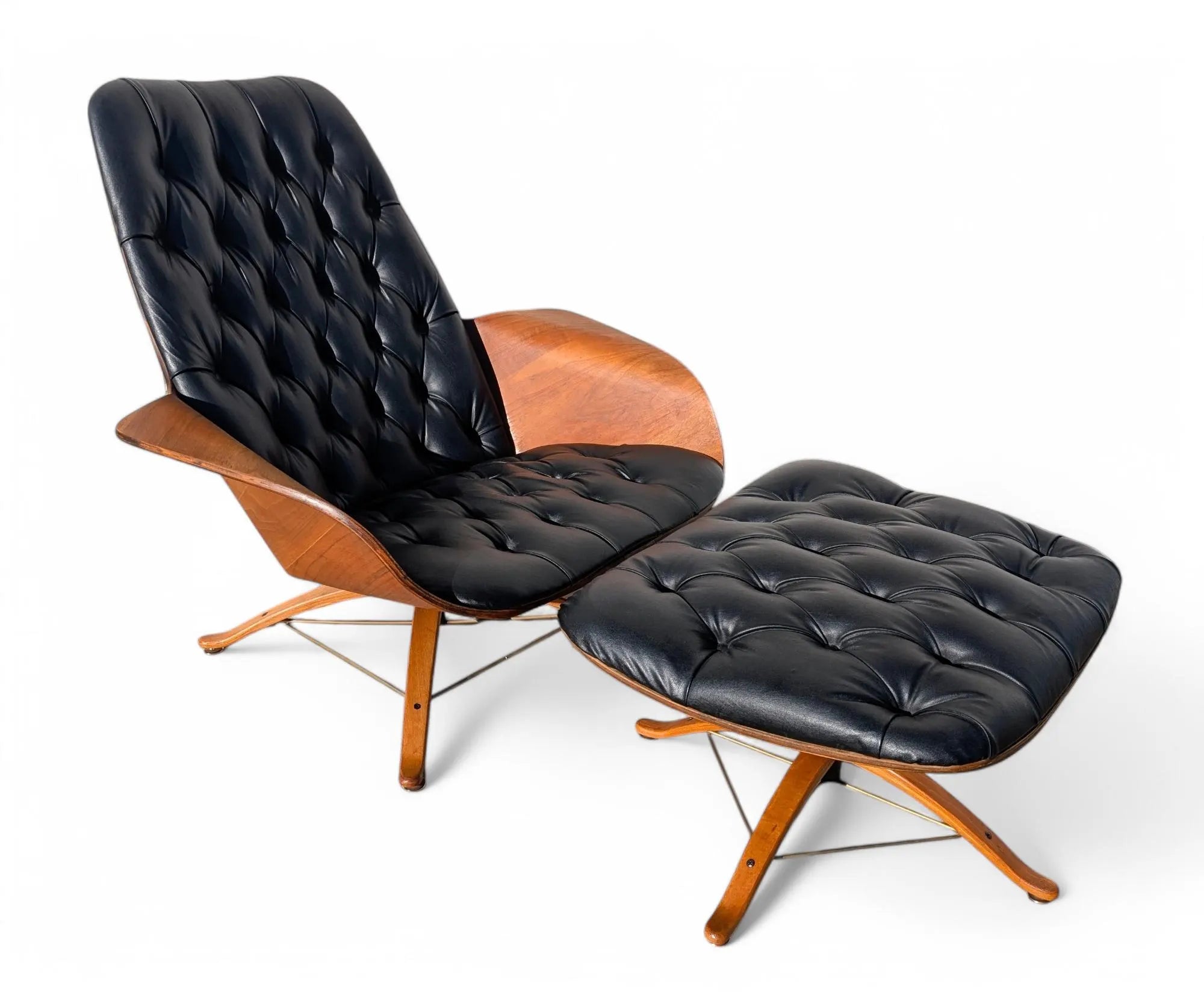 Mid Century Modern Early Edition Plycraft Mr Chair