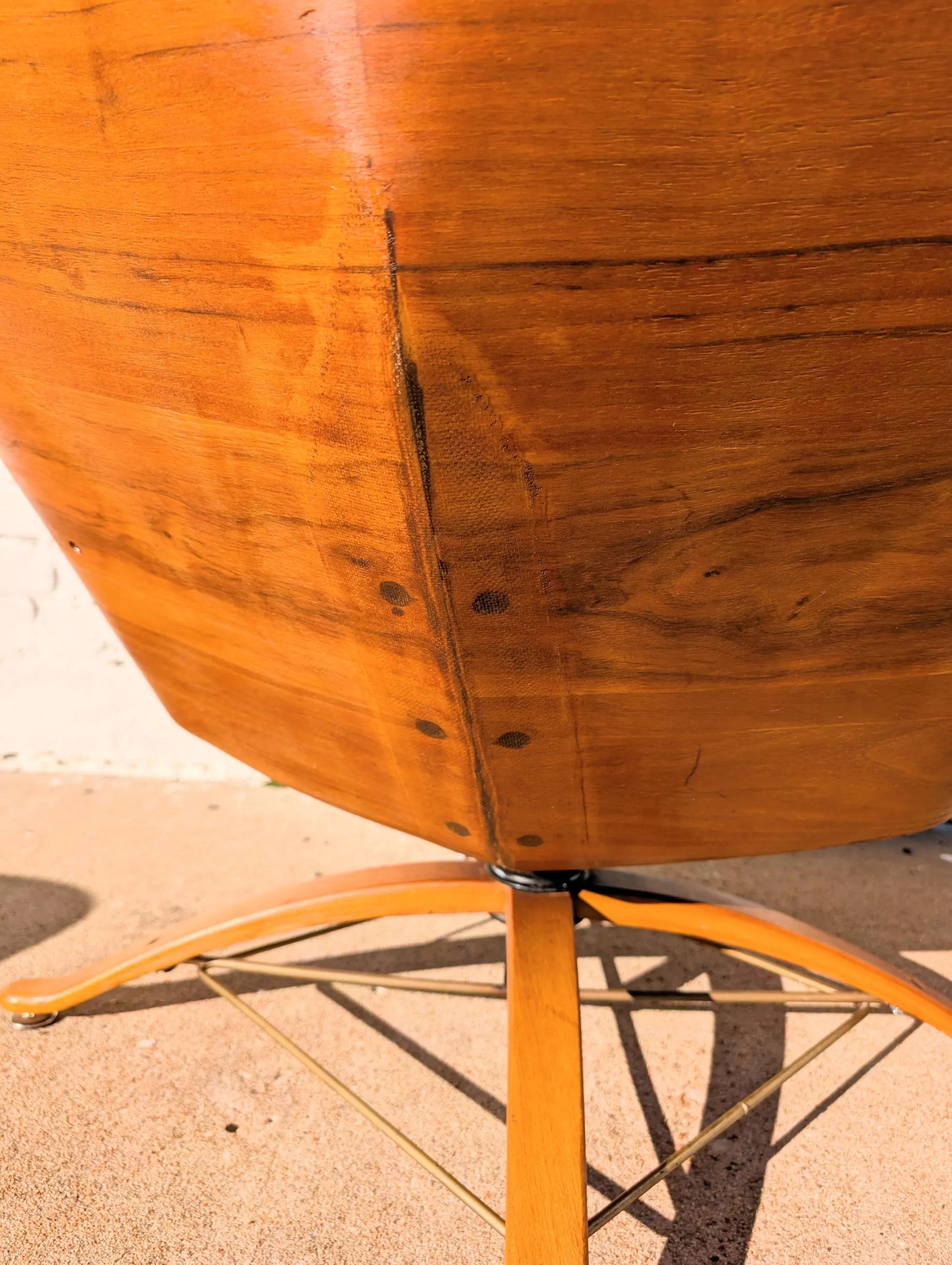 Mid Century Modern Early Edition Plycraft Mr Chair