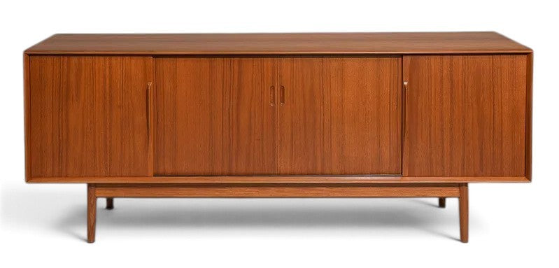 Mid Century English Modern Teak Credenza by Dalescraft