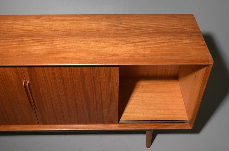 Mid Century English Modern Teak Credenza by Dalescraft
