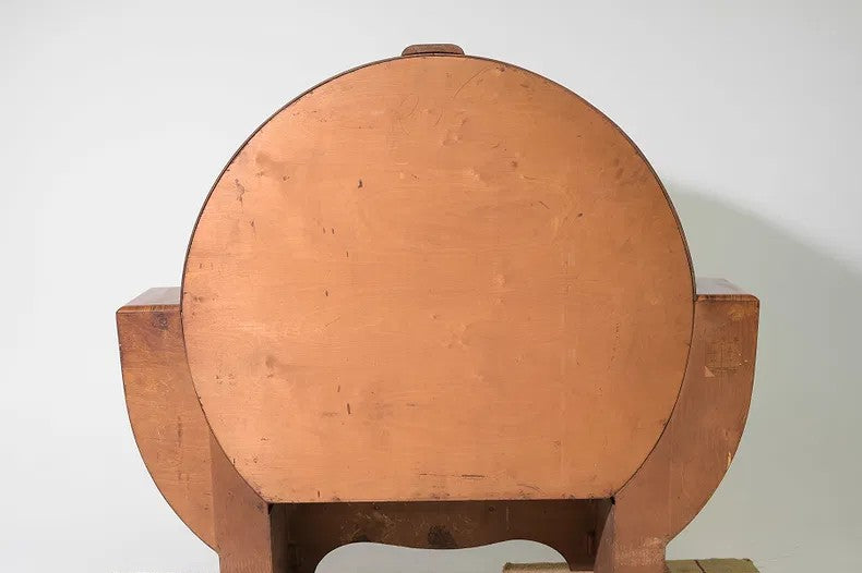 Modern Art Deco Circular Cabinet