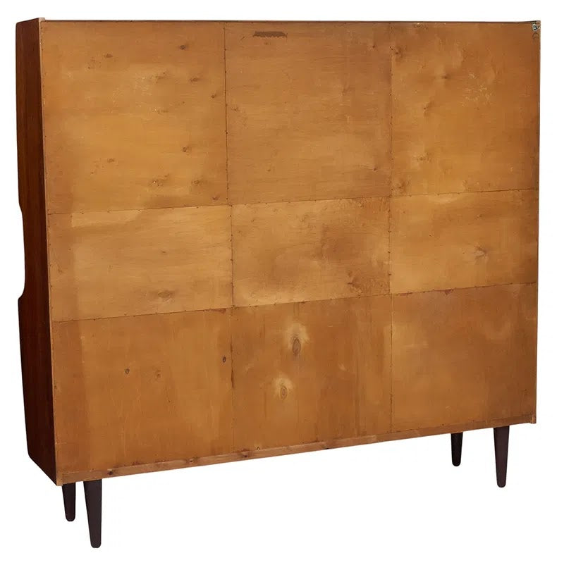 Mid Century Danish Modern Rosewood Cabinet by Poul M Jessen