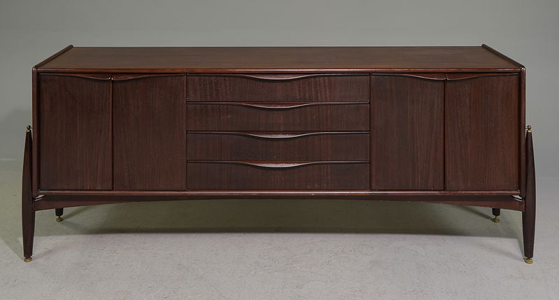 Mid Century English Modern Elliott's of Newbury Credenza