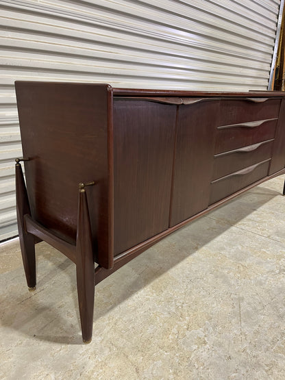 Mid Century English Modern Elliott's of Newbury Credenza