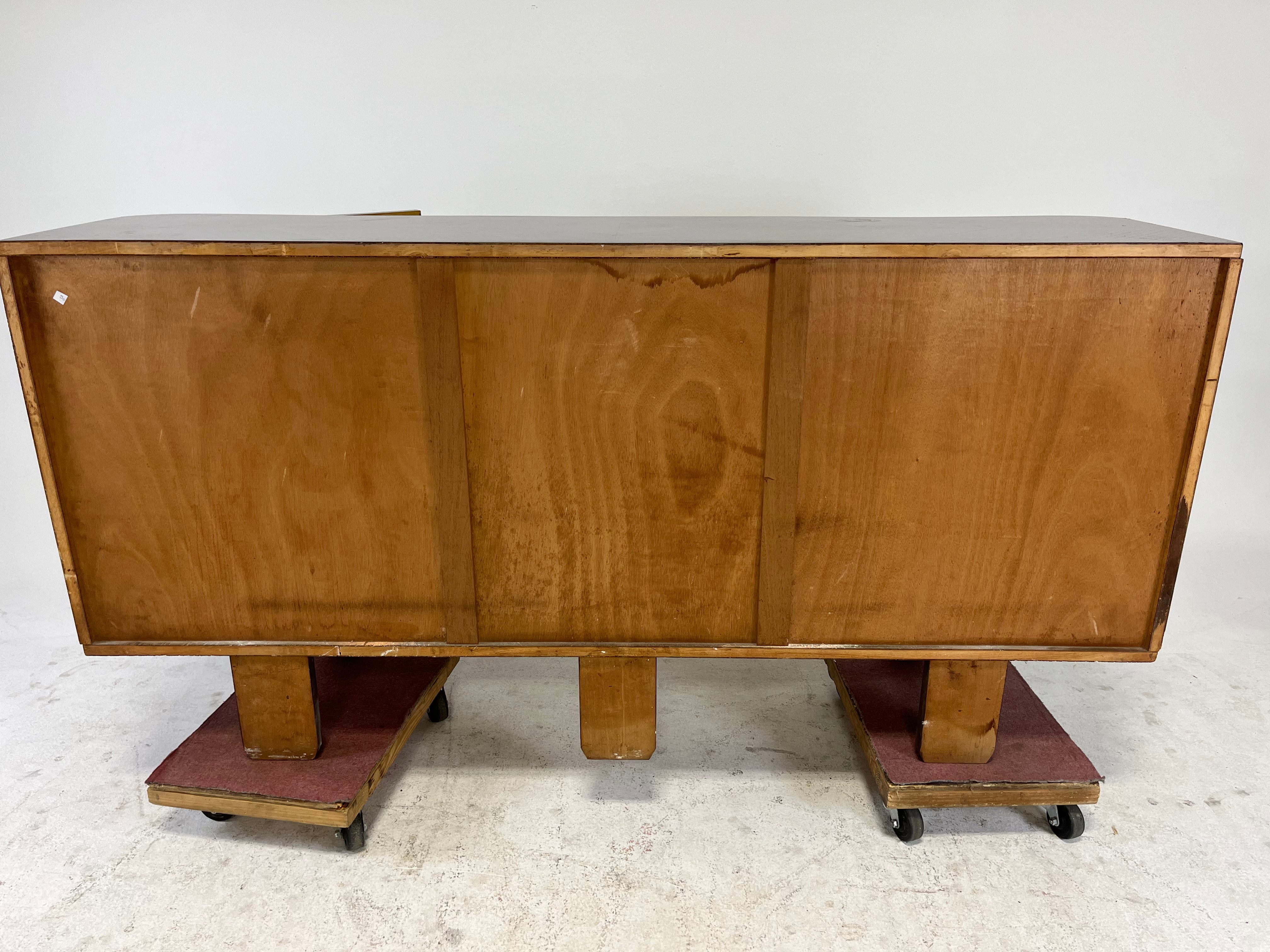 Modern Art Deco Mahogany French Sideboard