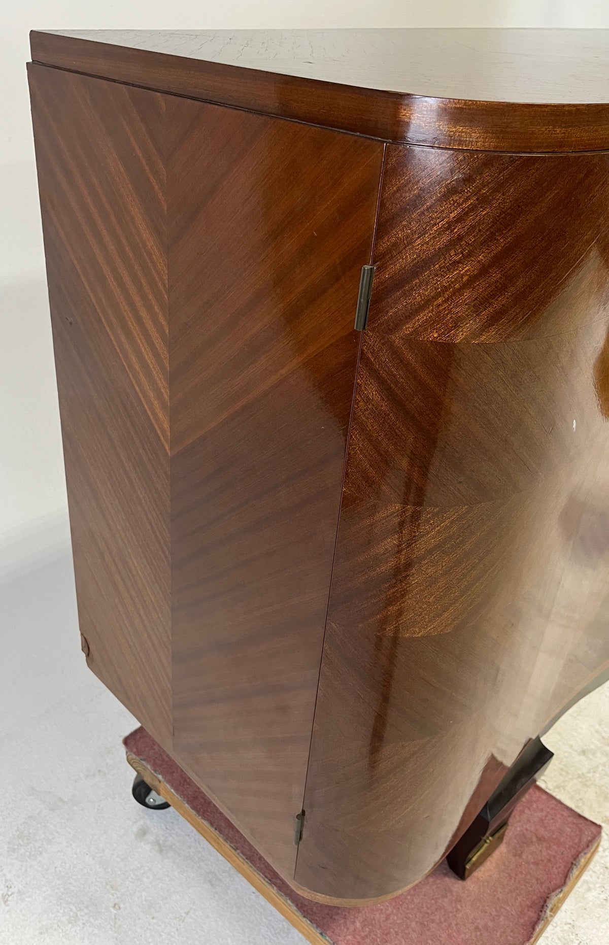 Modern Art Deco Mahogany French Sideboard