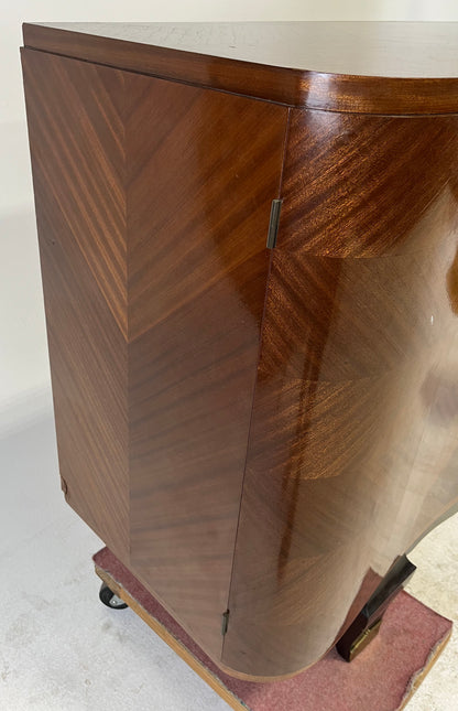 Modern Art Deco Mahogany French Sideboard