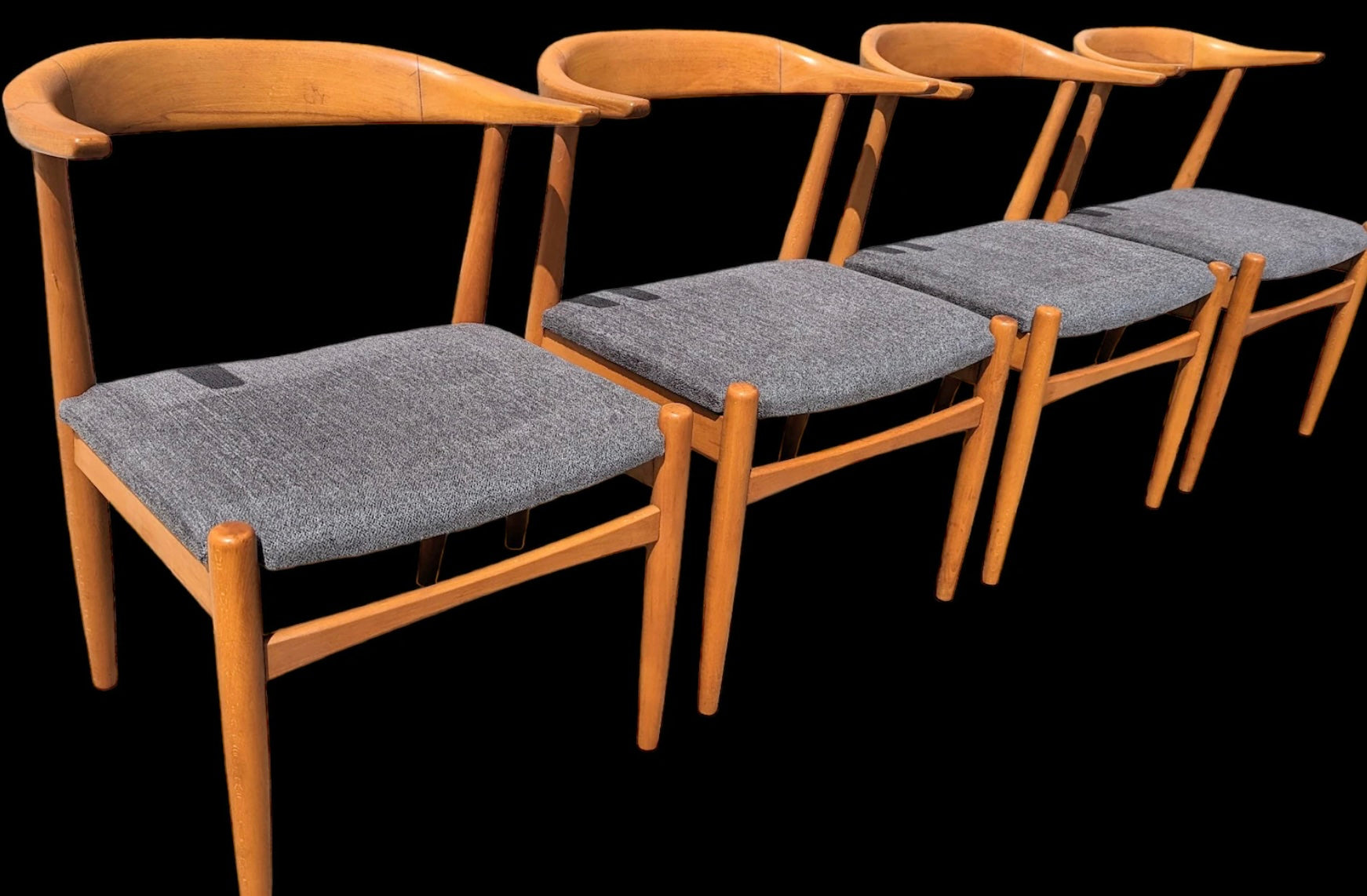 Mid Century Danish Modern Dining Chairs