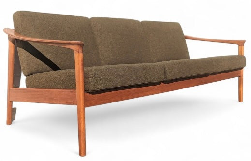 Mid Century Danish Modern Folke Ohlsson Sofa for Bodafors