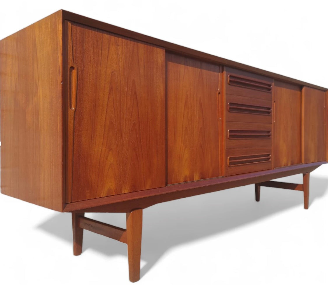 Mid Century Danish Modern Sideboard by Jensen & Molholm