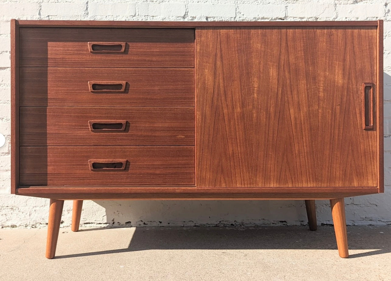 Mid Century Danish Modern Teak Cabinet