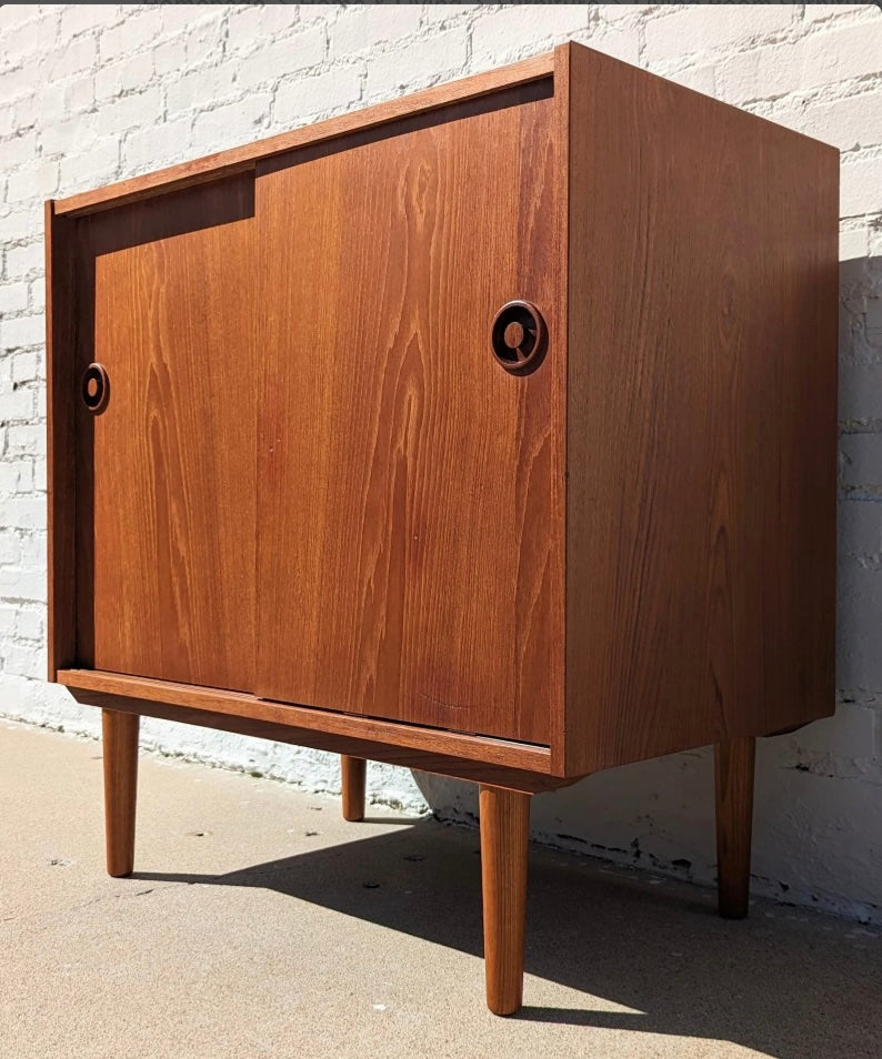 Mid Century Danish Modern Teak Cabinet