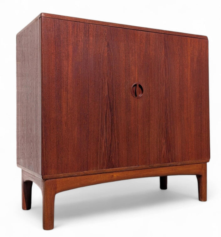 Mid Century Danish Modern Teak Cabinet by Dyrland