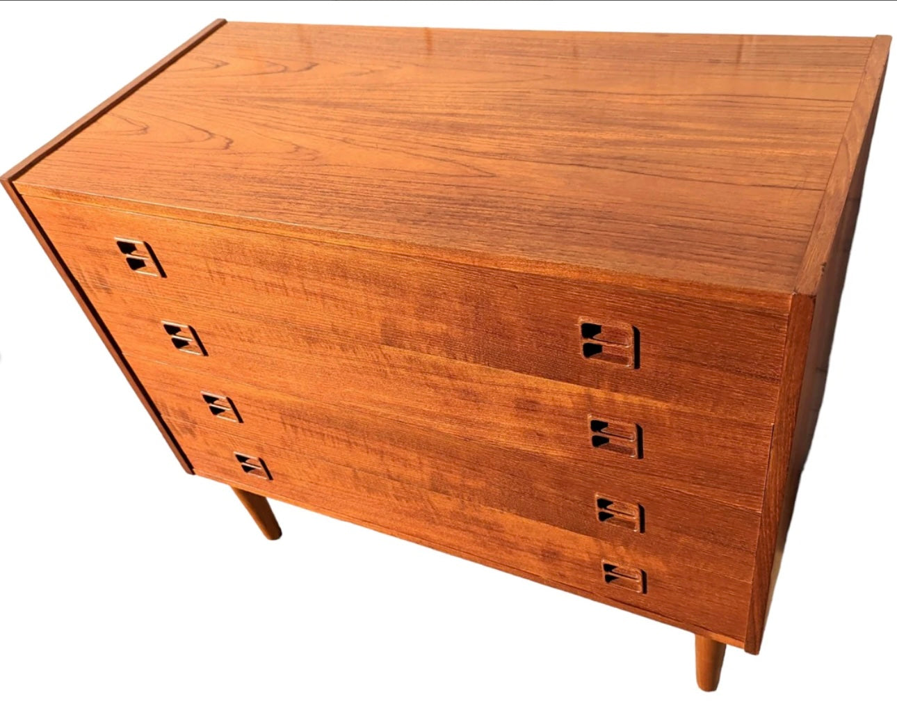 Mid Century Danish Modern Teak Dresser