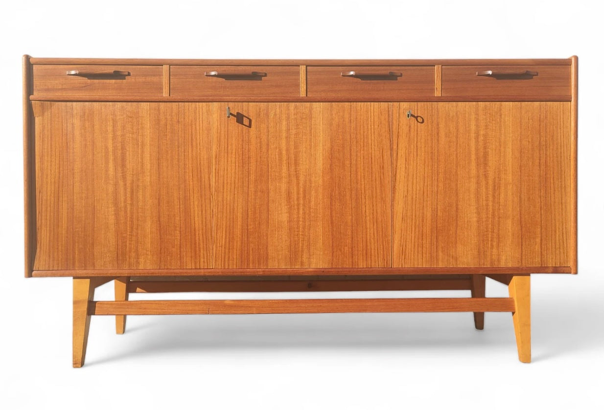 Mid Century Danish Modern Teak Sideboard