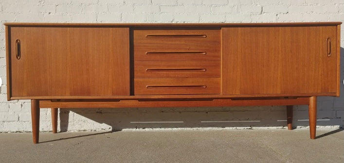 Mid Century Danish Modern Troeds Sideboard