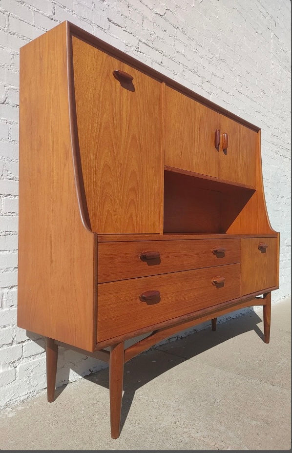 Mid Century English Modern Teak Hutch by G Plan