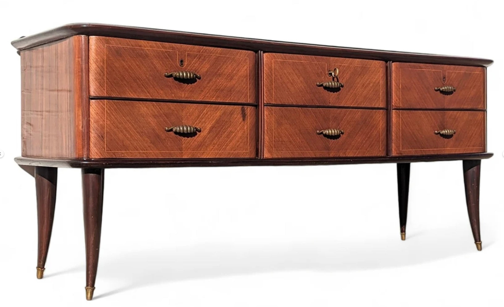 Mid Century Italian Modern Dresser Style of Paolo Buffa